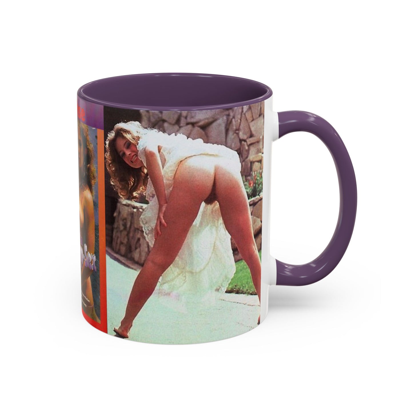 Accent Coffee Mug (11, 15oz) Traci Lords Nude
