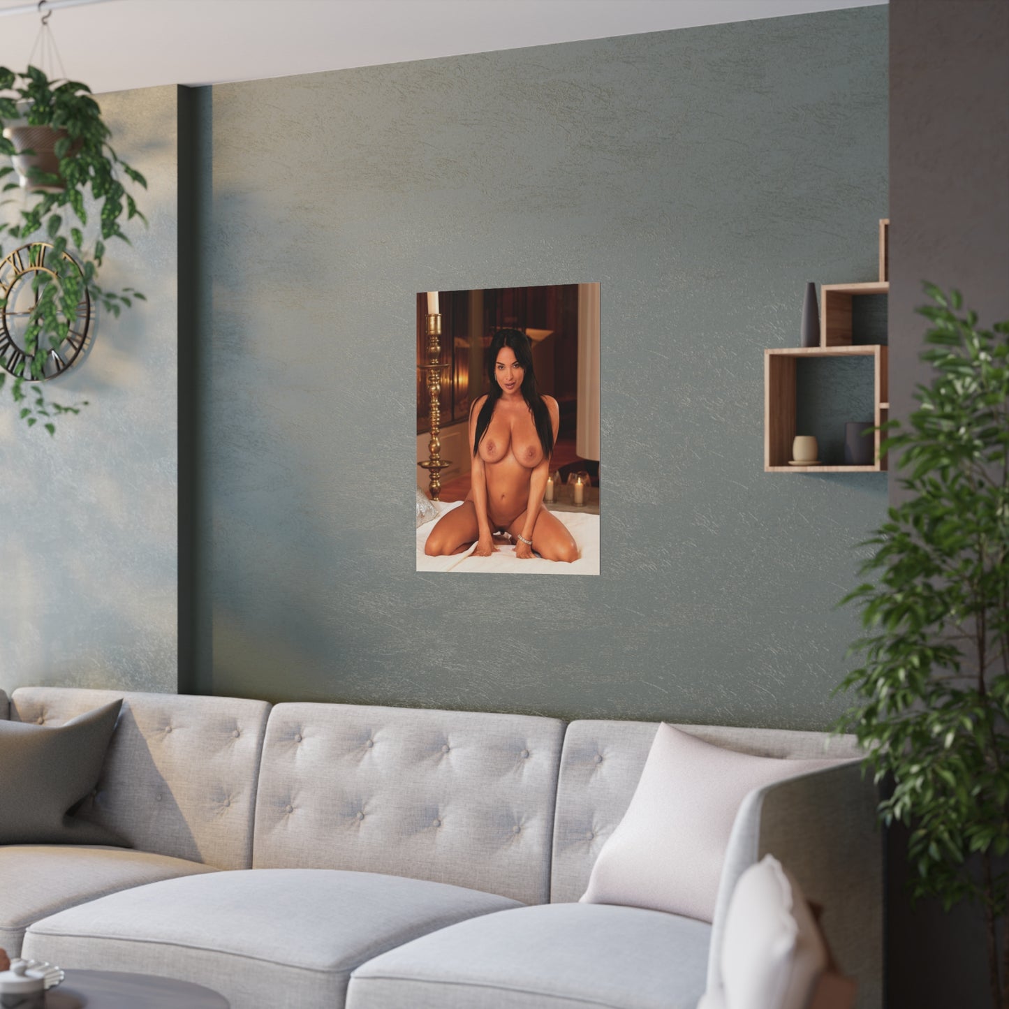 Satin Posters (210gsm) Pornstar Anissa Kate Nude