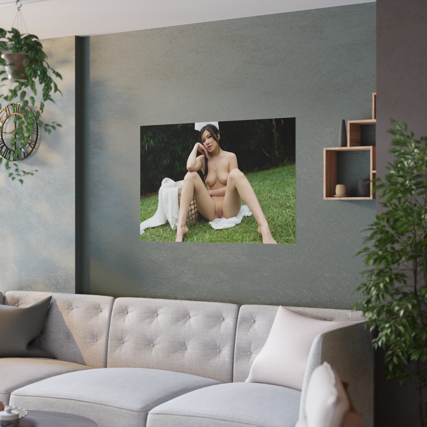 Satin Posters (210gsm) Penthouse Pet January 2022 MSPUIYI