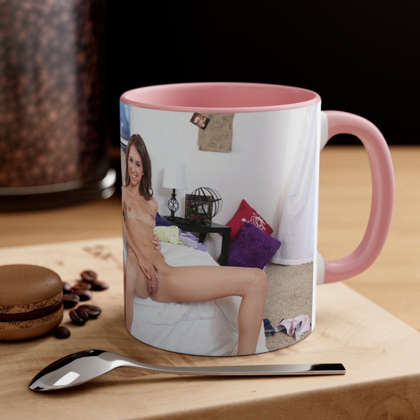 Accent Coffee Mug, 11oz Janice Griffith & Riley Reid Nude