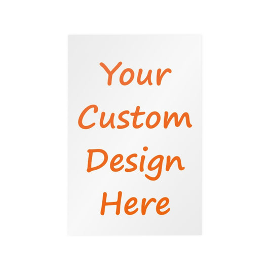 Satin Posters (210gsm) Custom Purchase & Message Artwork! No Limits!