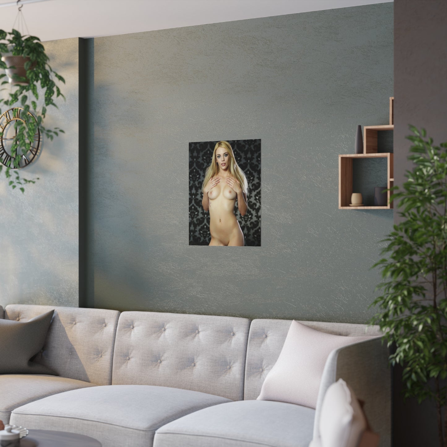 Satin Posters (210gsm) Pet 2016 Blake Eden nude 2