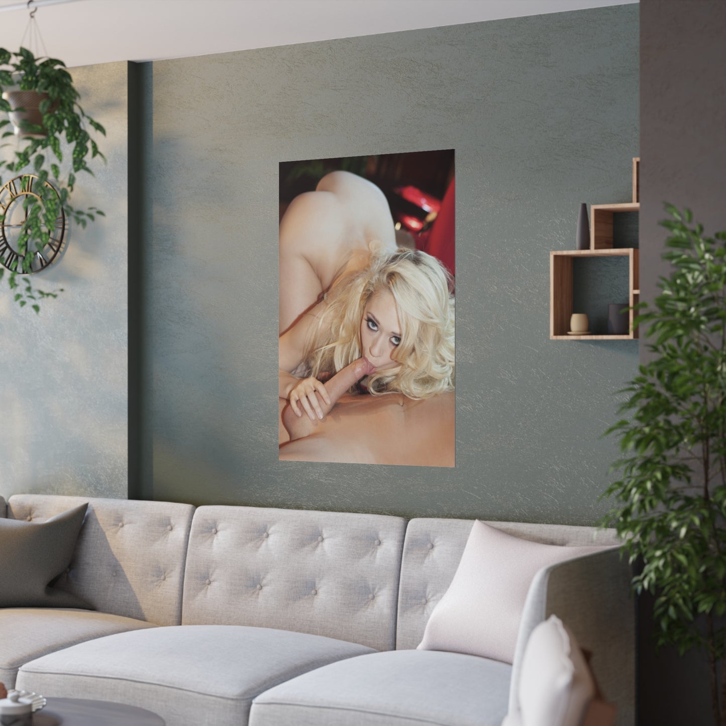 Satin Posters (210gsm) Penthouse Pet June 2009 Kagney Linn Karter