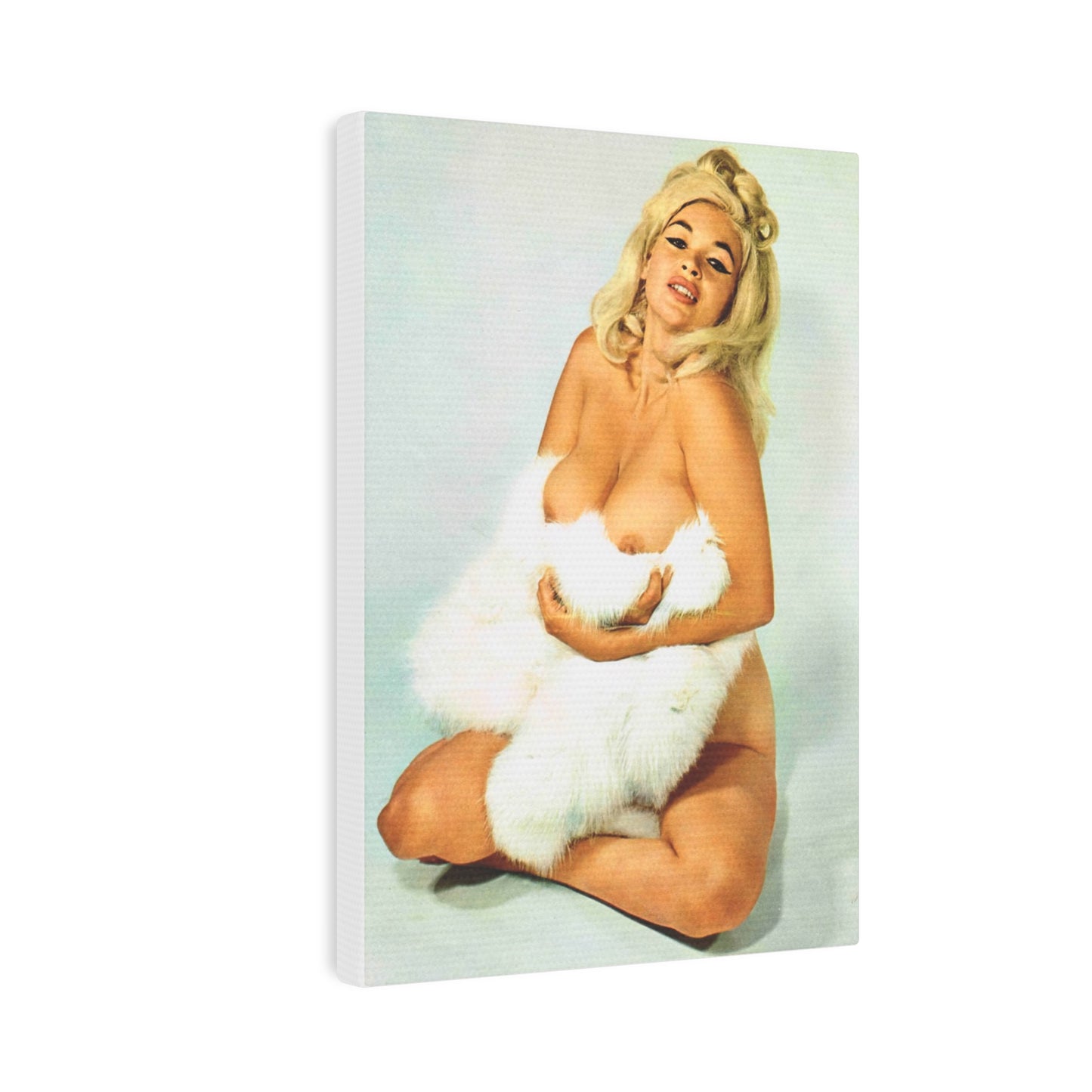 Canvas Photo Tile Jayne Mansfield Nude