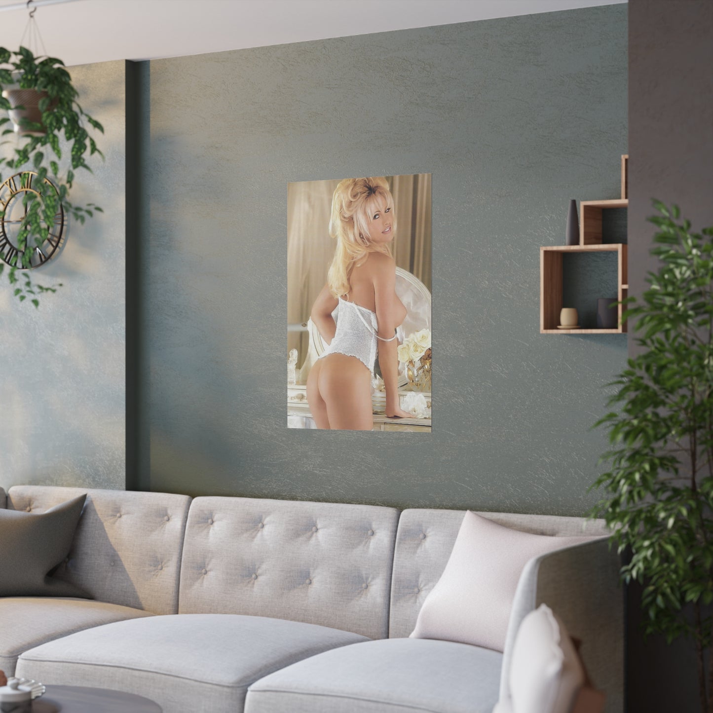 Satin Posters (210gsm) Sable Rena Mero Nude