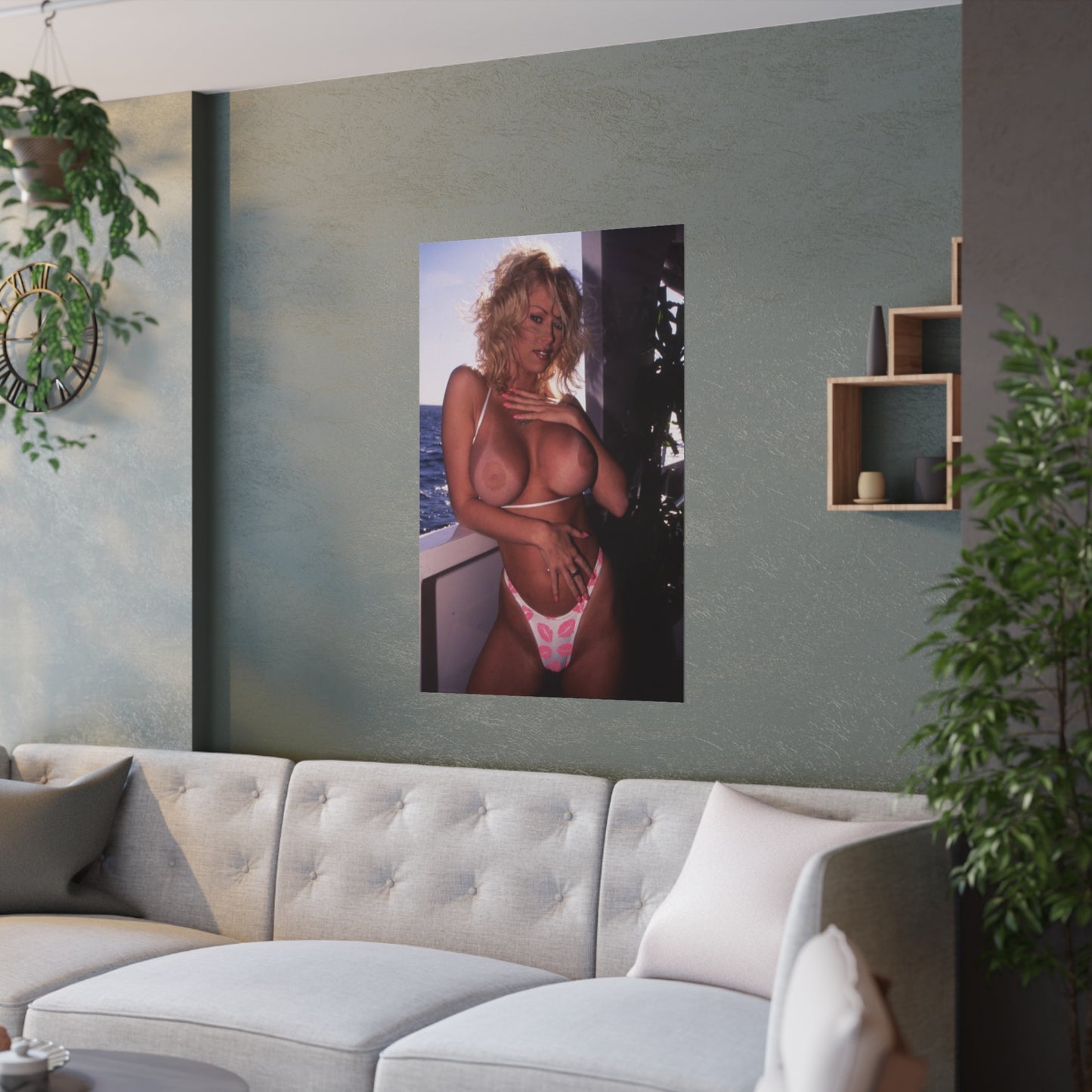 Satin Posters (210gsm) Pornstar Jenna Jameson Nude