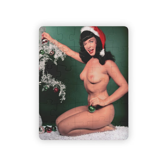 Puzzle, 30-Piece Playboy Playmate January 1955 Bettie Page