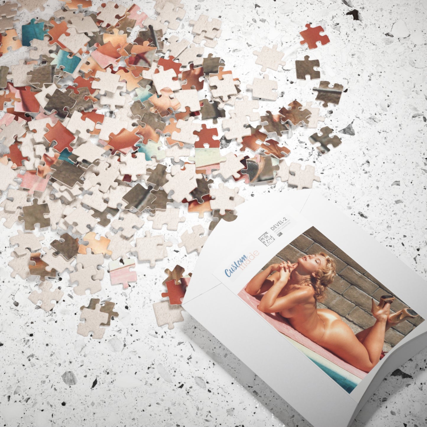 Puzzle (110, 252, 500, 1014-piece) Porn Star Puzzle Nina Hartley #3