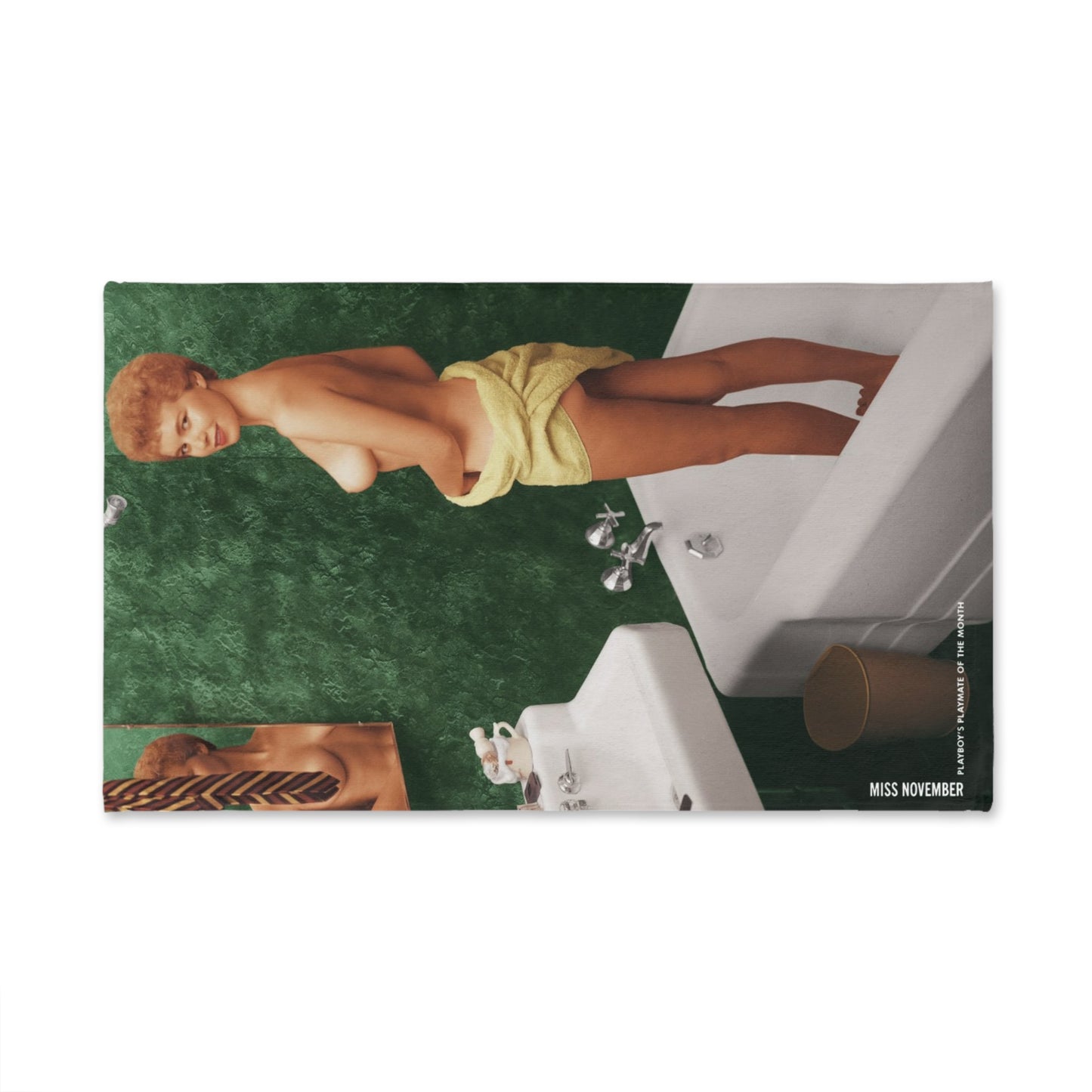 Hand Towel Playboy Playmate November 1955 Barbara Cameron