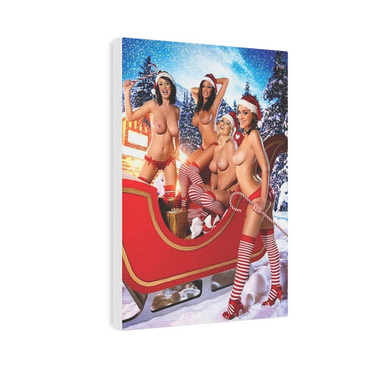 Canvas Photo Tile Pornstars Nude Christmas