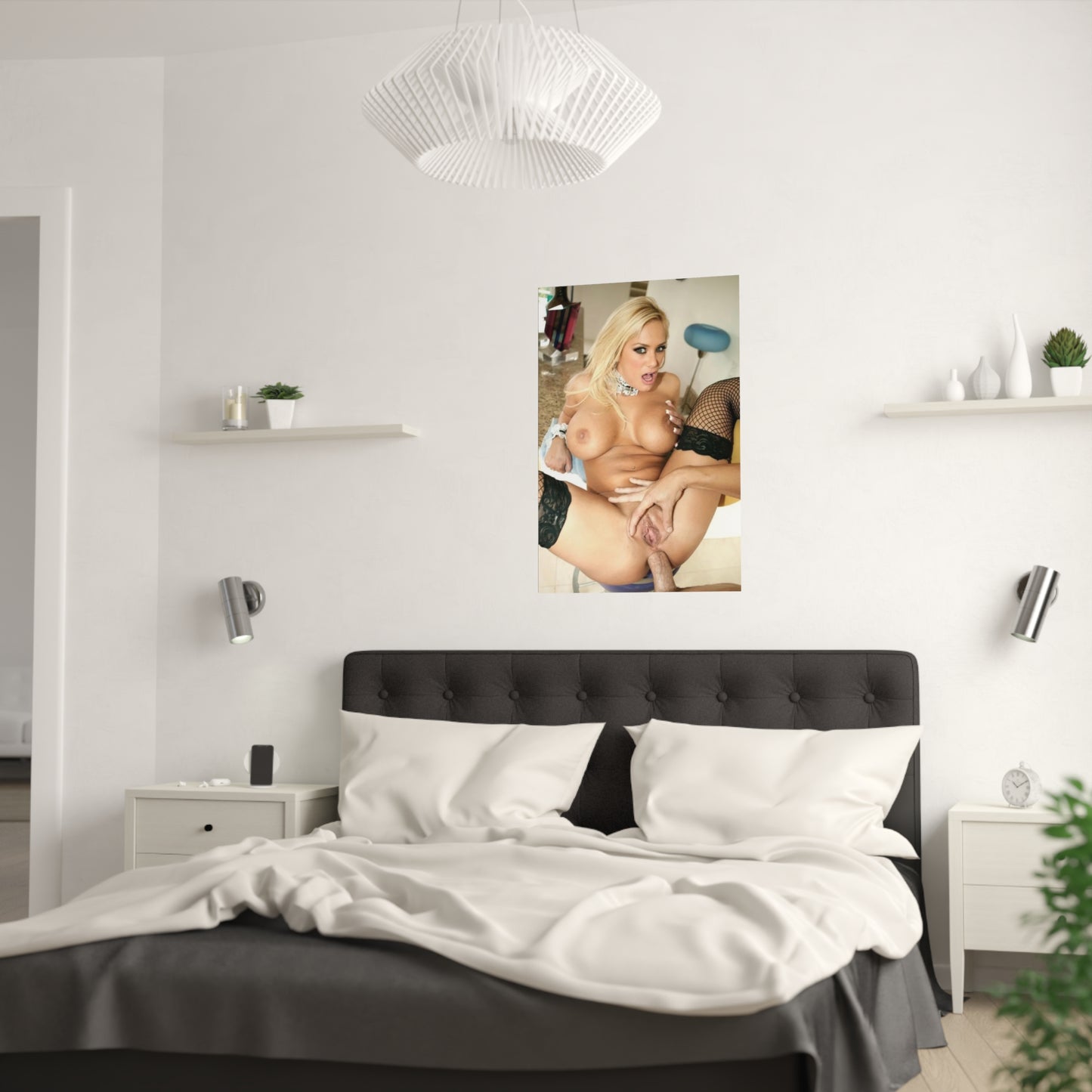 Poster Print Shyla Stylez Pornstar POV Nude - Satin Posters