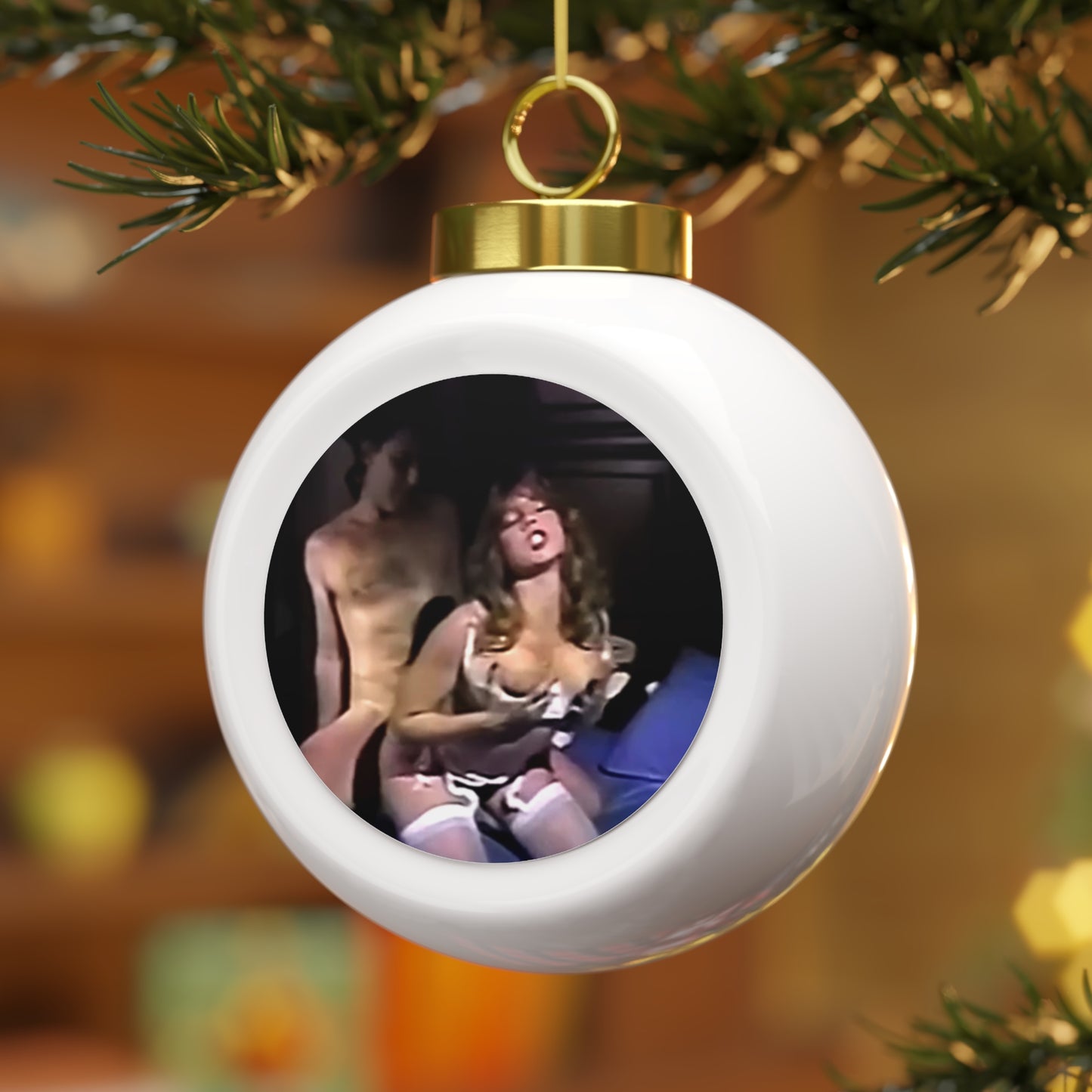 Christmas Ball Ornament Traci Lords Nude