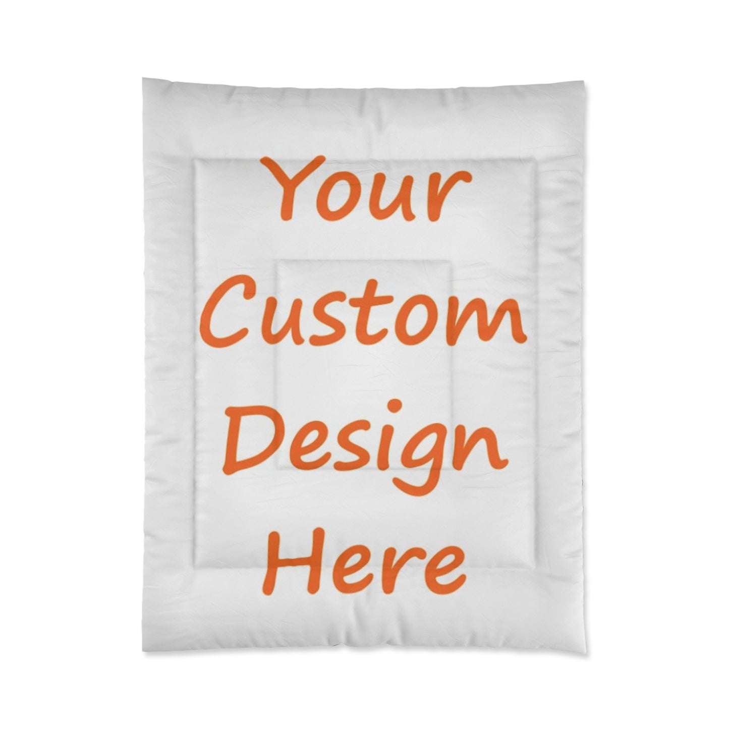 Comforter Custom Purchase & Message Artwork! No Limits!
