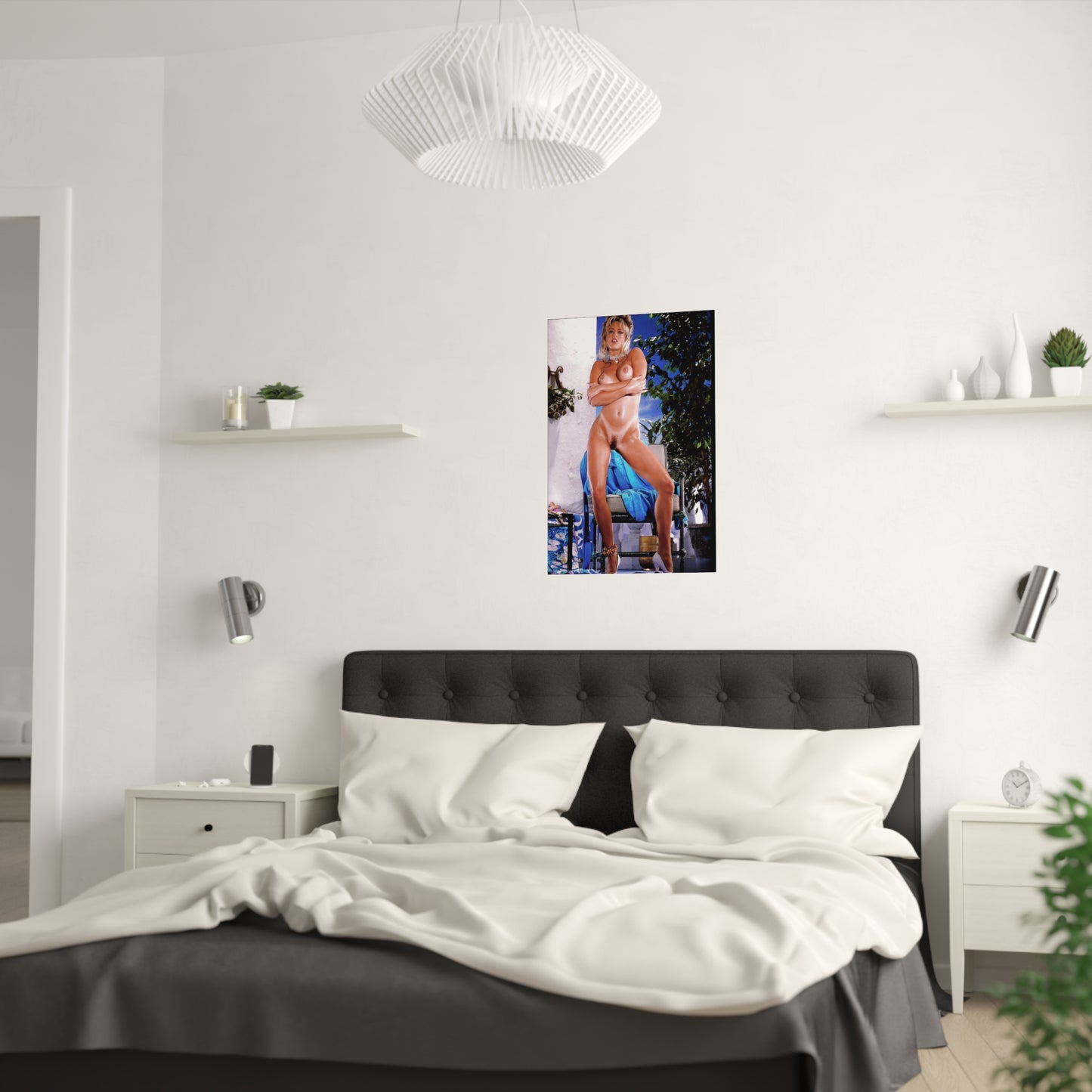 Satin Posters (210gsm) Pornstar Racquel Darrian Nude