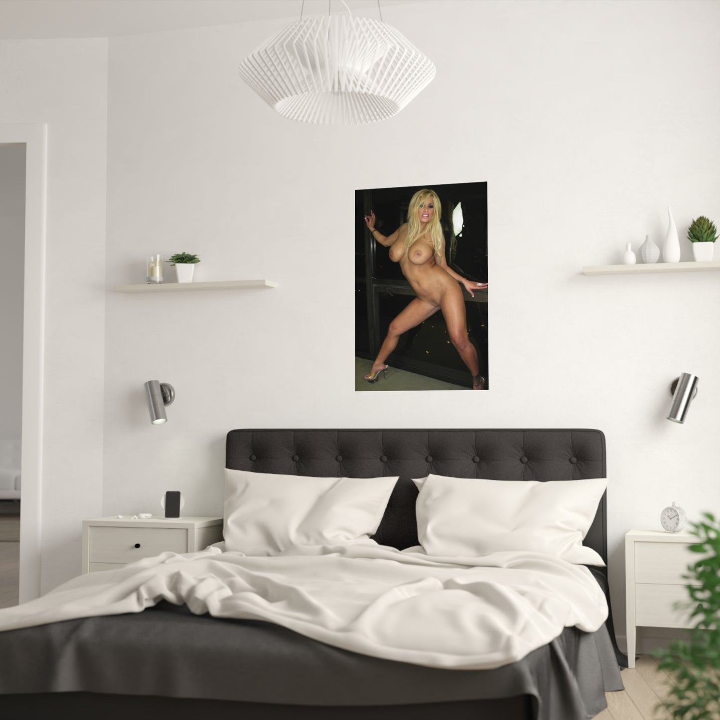 Satin Posters (210gsm) Pornstar Shyla Stylez Nude