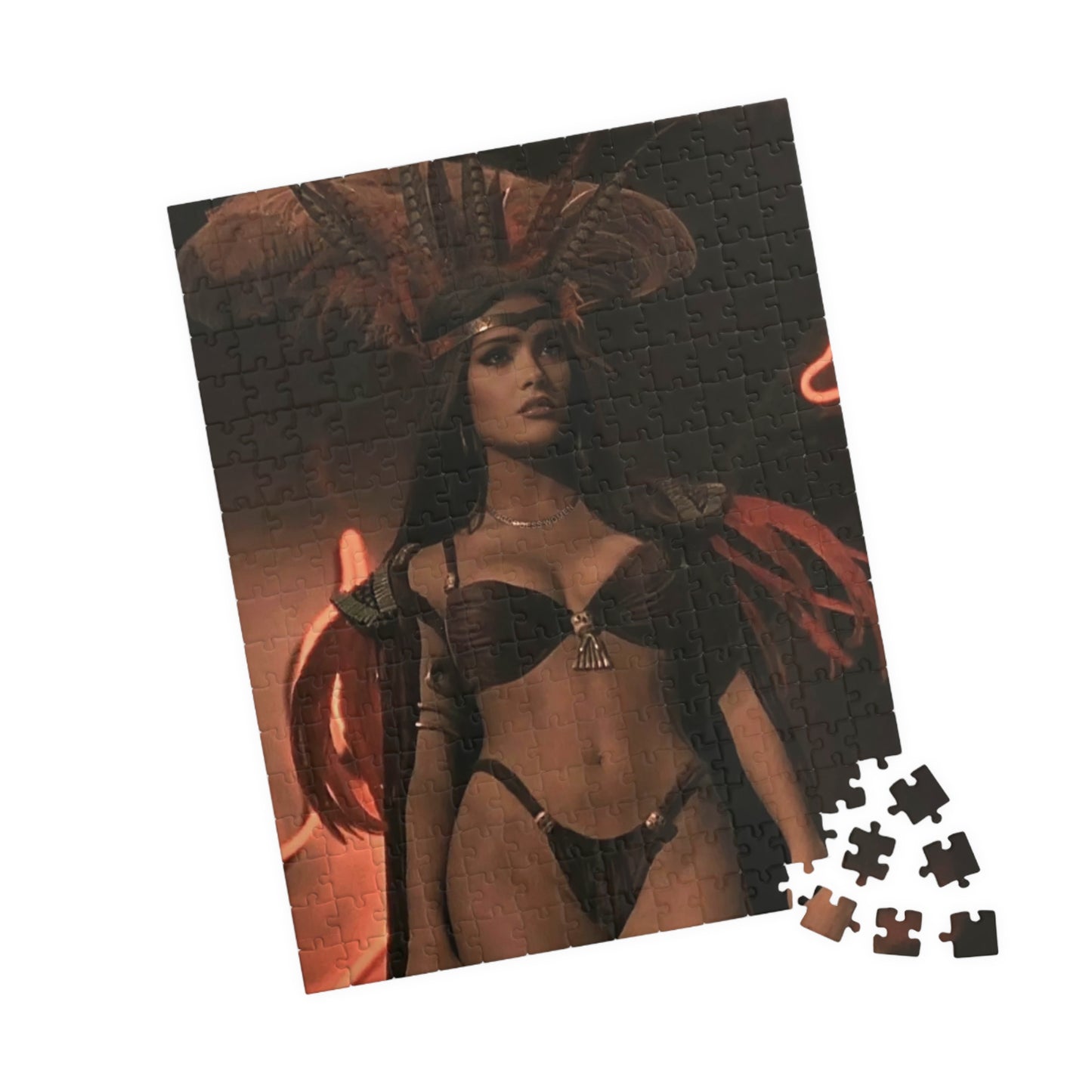 Puzzle (110, 252, 520, 1014-piece) Salma Hayek Dusk til Dawn