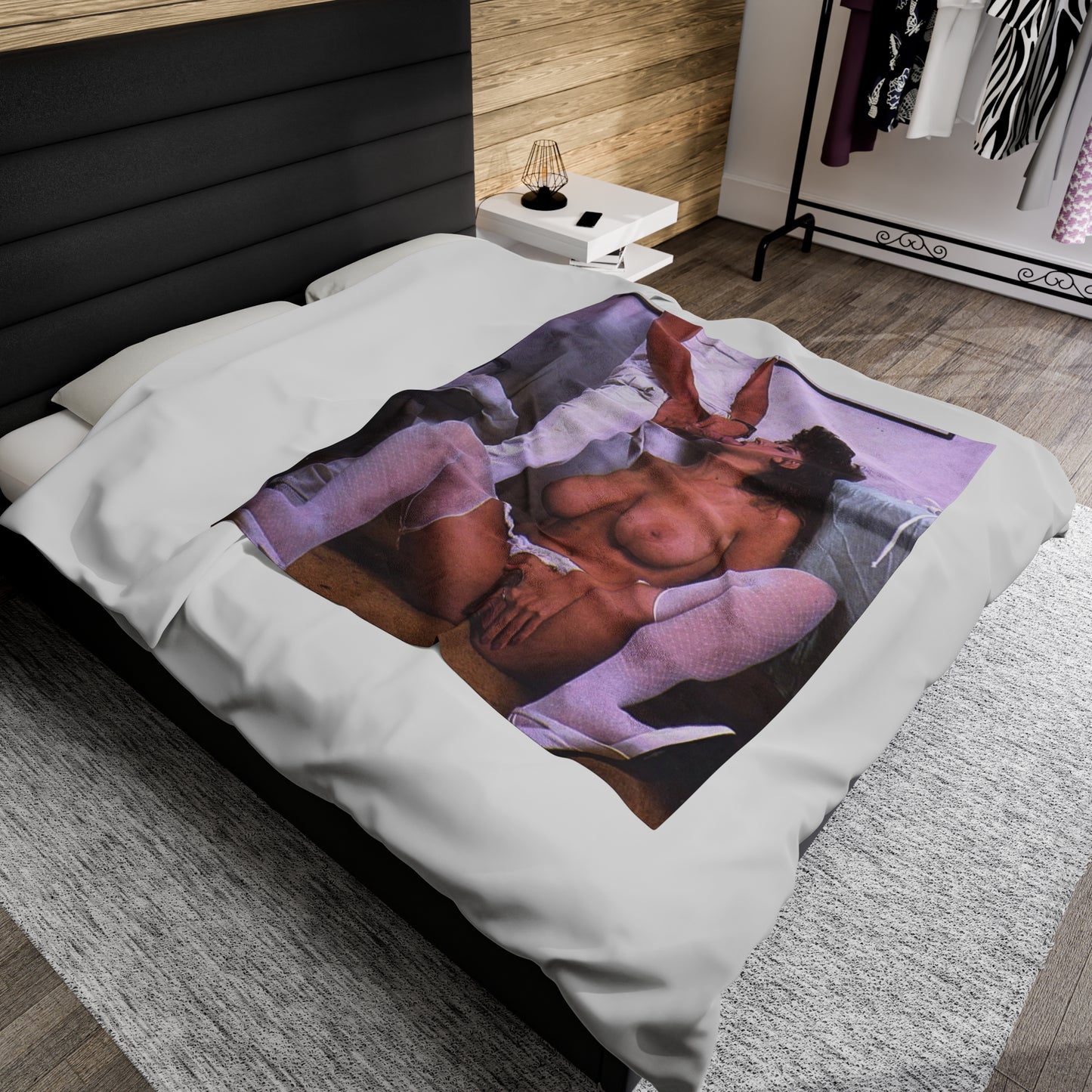 Velveteen Plush Blanket Christy Canyon