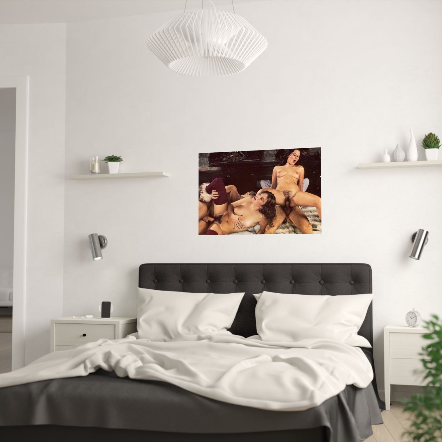 Satin Posters (210gsm) Retro Porn Scene
