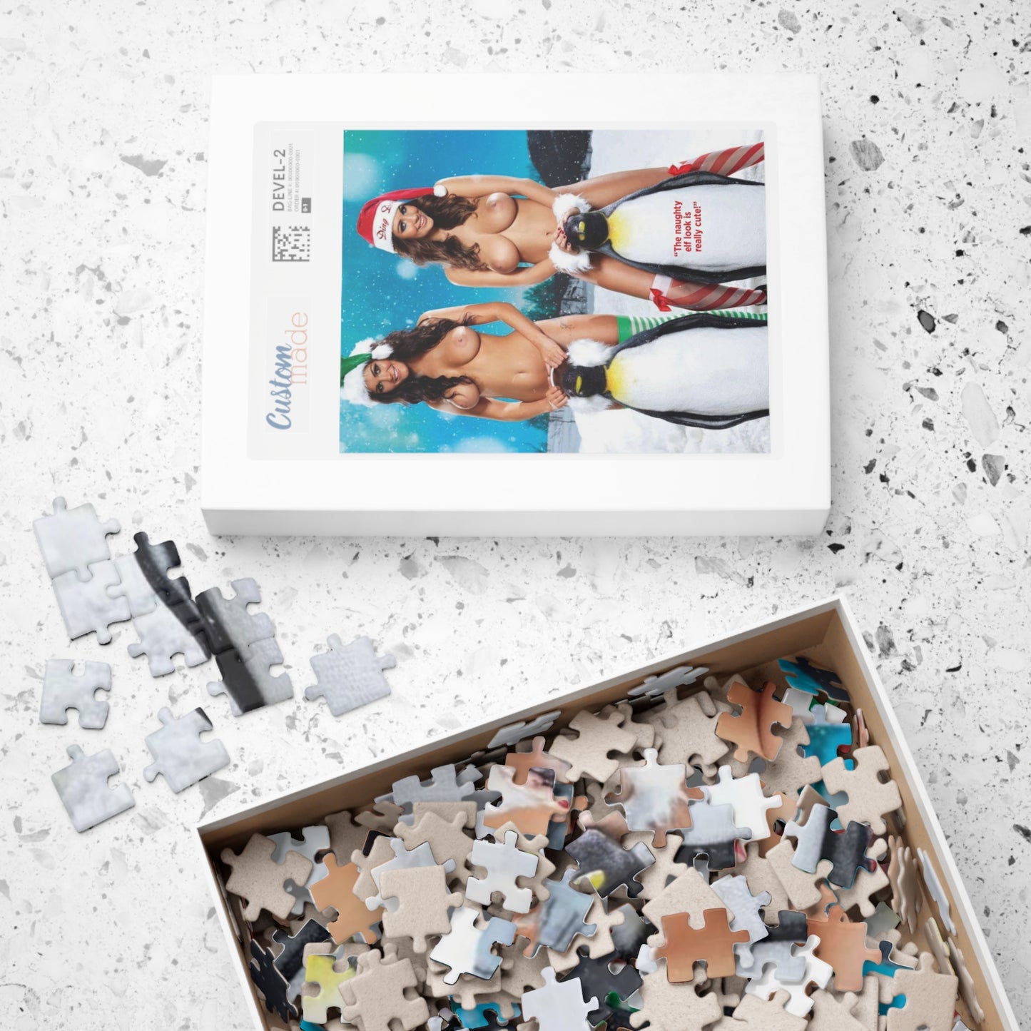 Puzzle (110, 252, 500, 1014-piece) Christmas Pornstars Nude