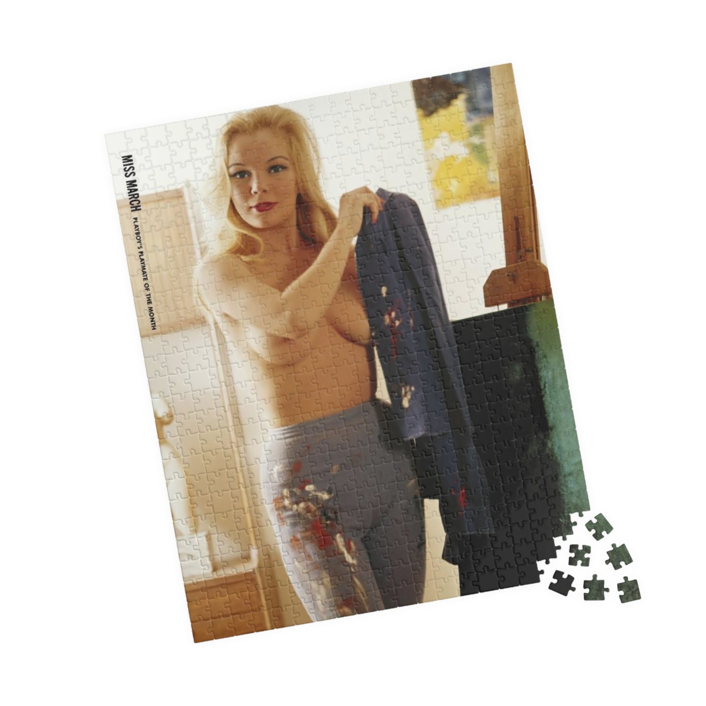 Puzzle (110, 252, 500, 1014-piece) Playboy Playmate March 1960 Sally Sarell