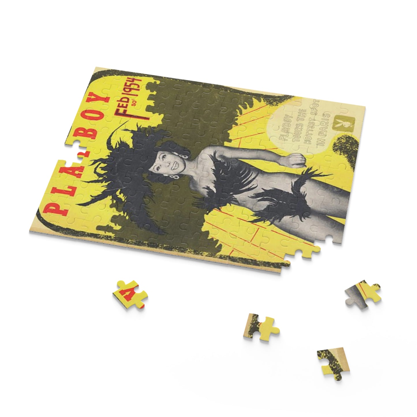 Puzzle (120, 252, 500-Piece) Playboy Cover February 1954