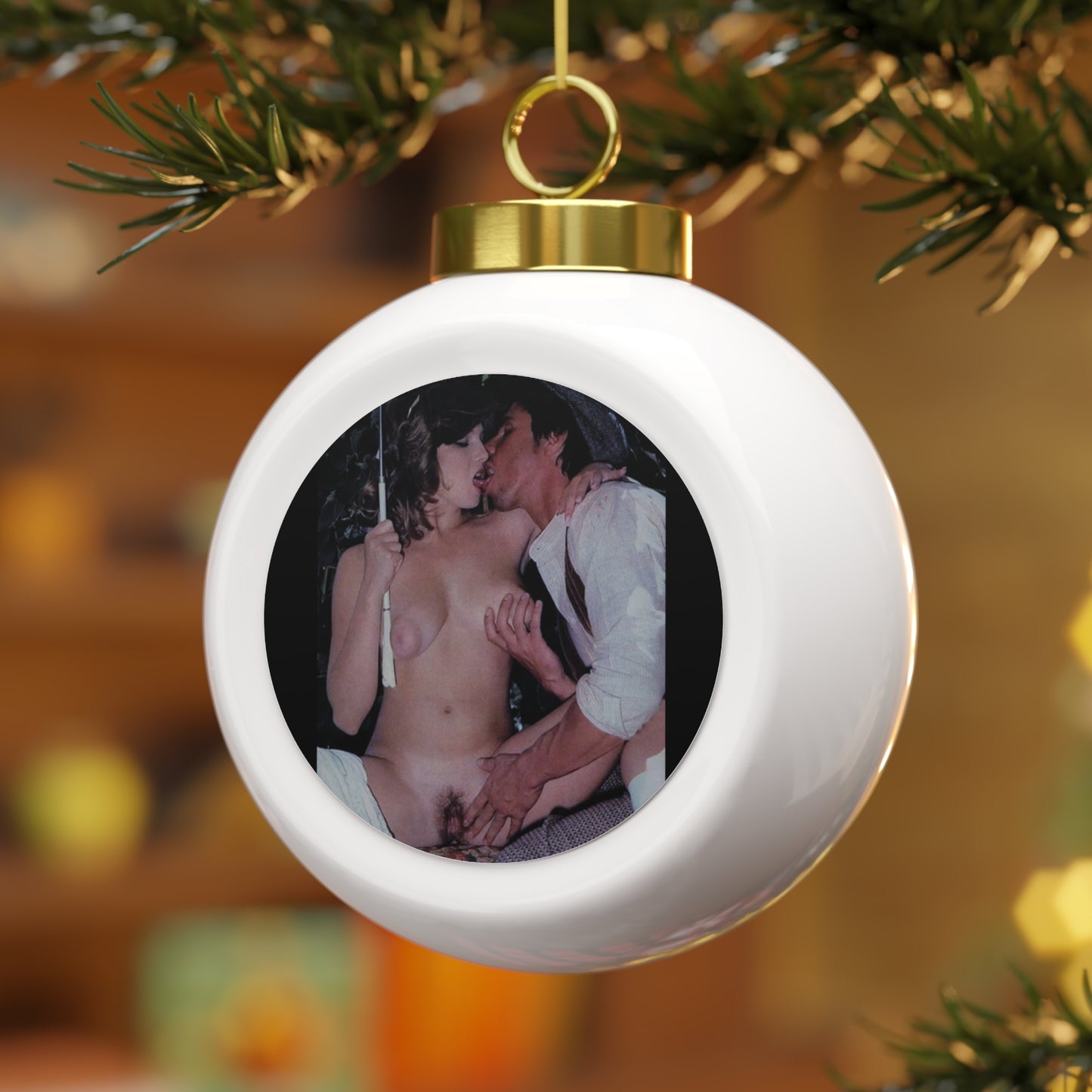 Christmas Ball Ornament Traci Lords Nude