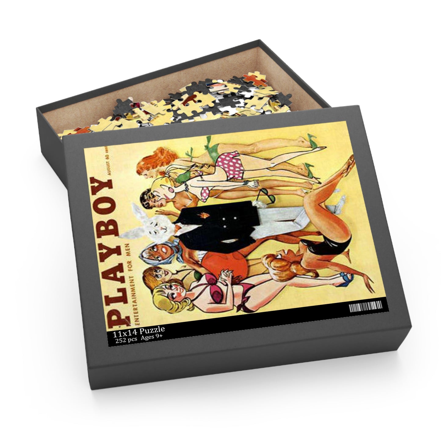 Puzzle (120, 252, 500-Piece) Playboy Cover August 1961