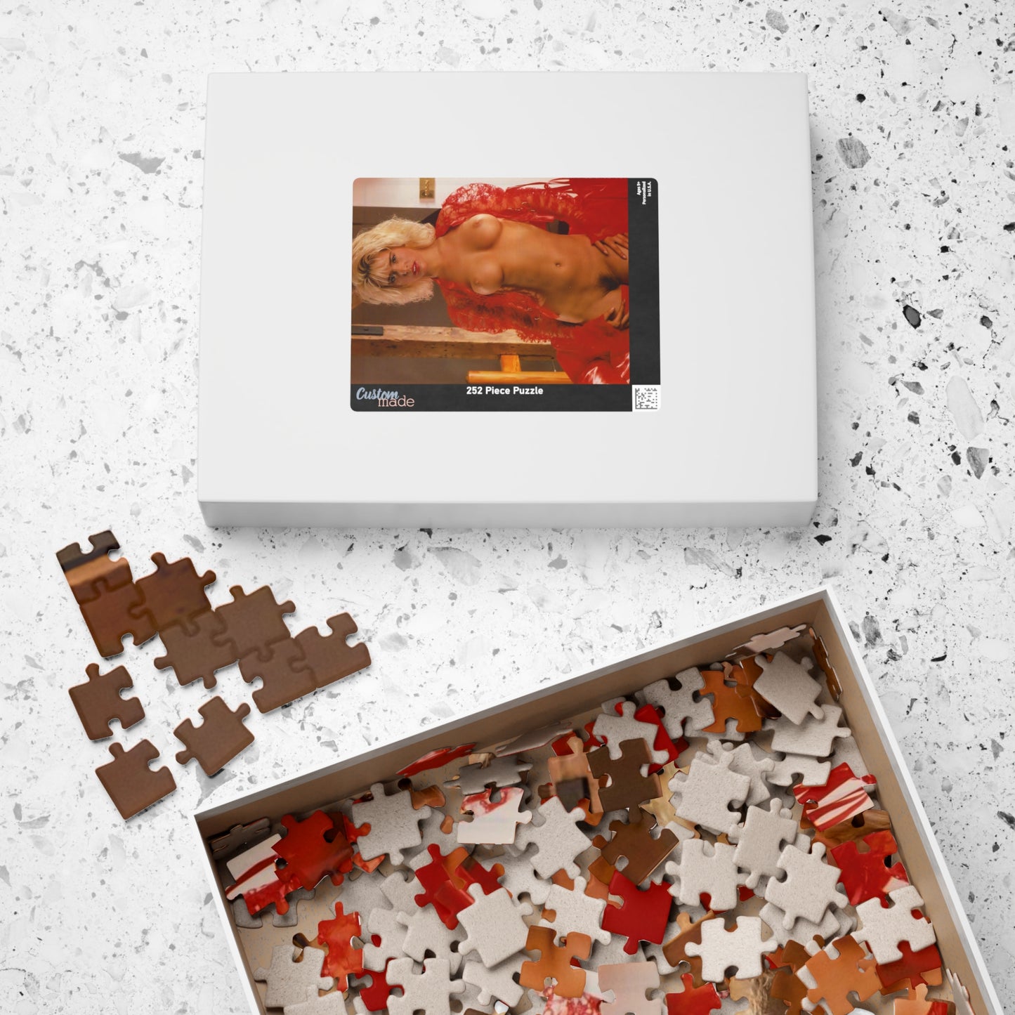 Puzzle (110, 252, 520, 1014-piece) Retro Adult Star Jo Guest Nude