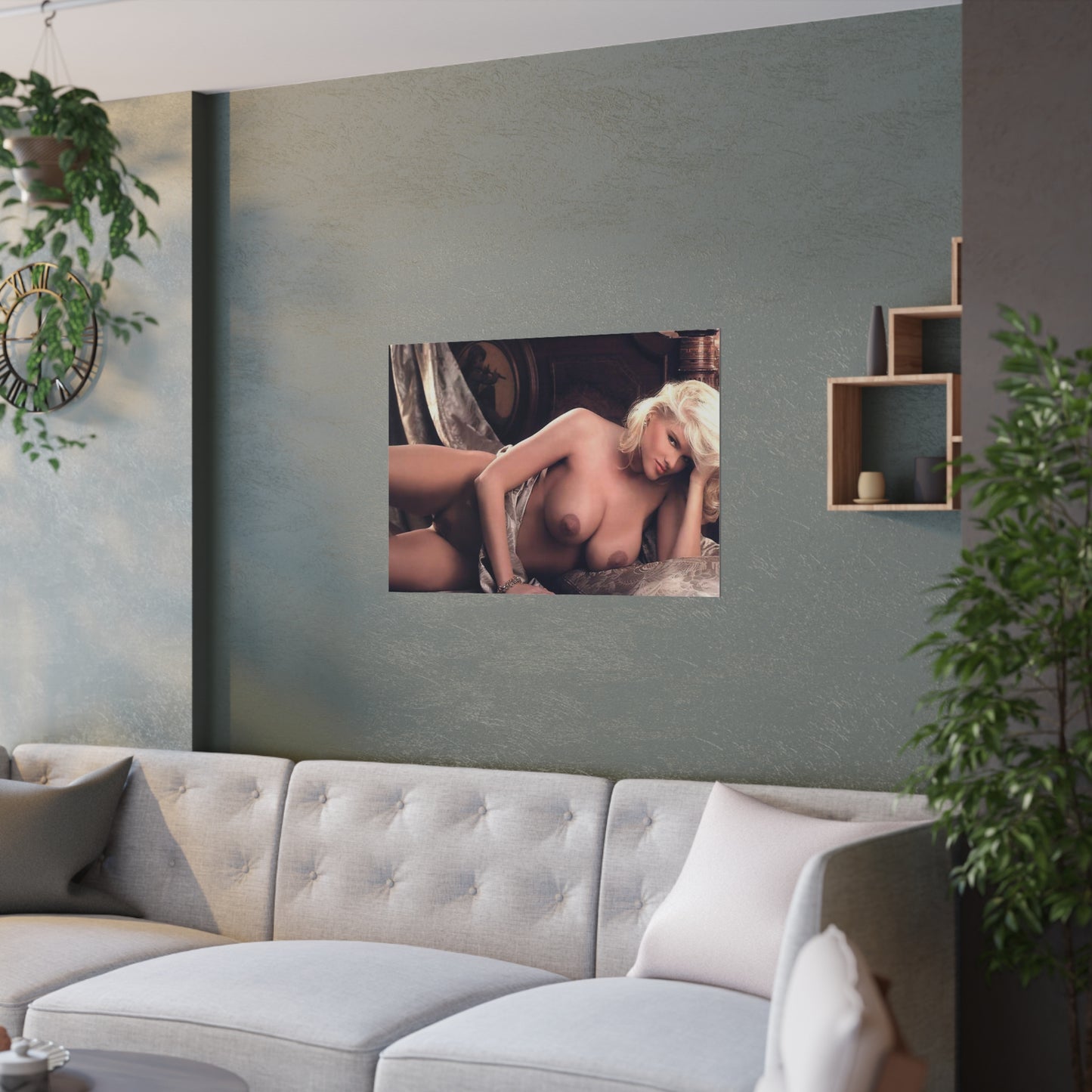 Satin Posters (210gsm) Anna Nicole Smith Nude