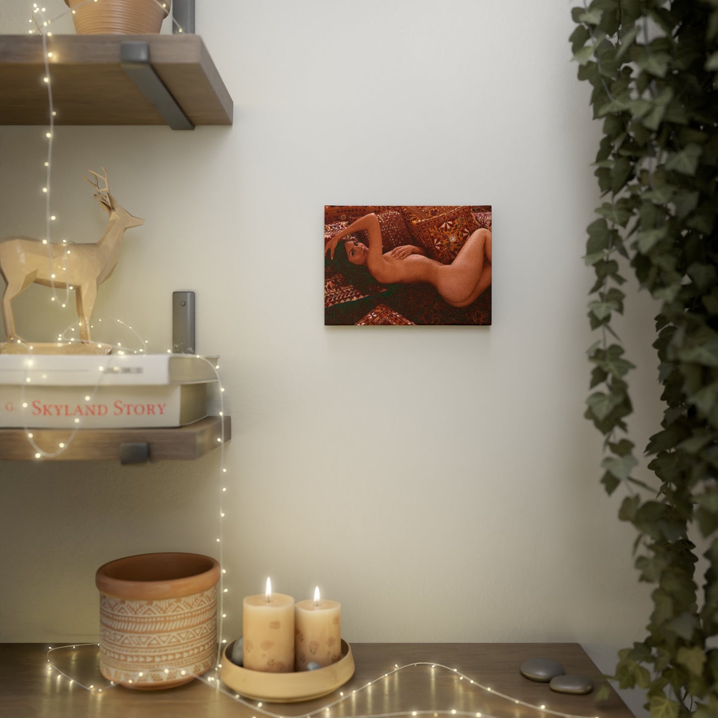 Canvas Photo Tile Playboy Playmate July 1971 Heather Van Every