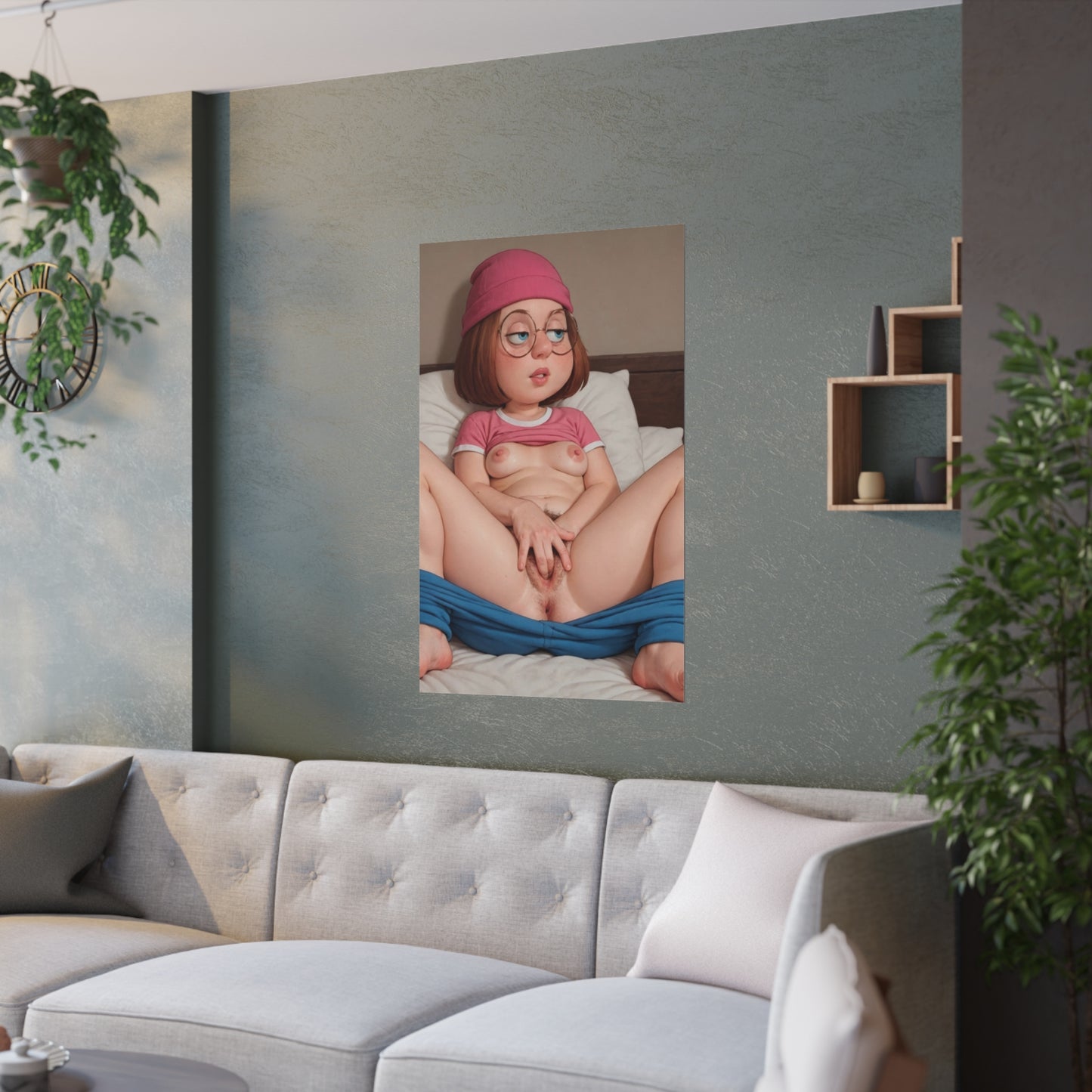Satin Posters (210gsm) Meg Griffin Nude