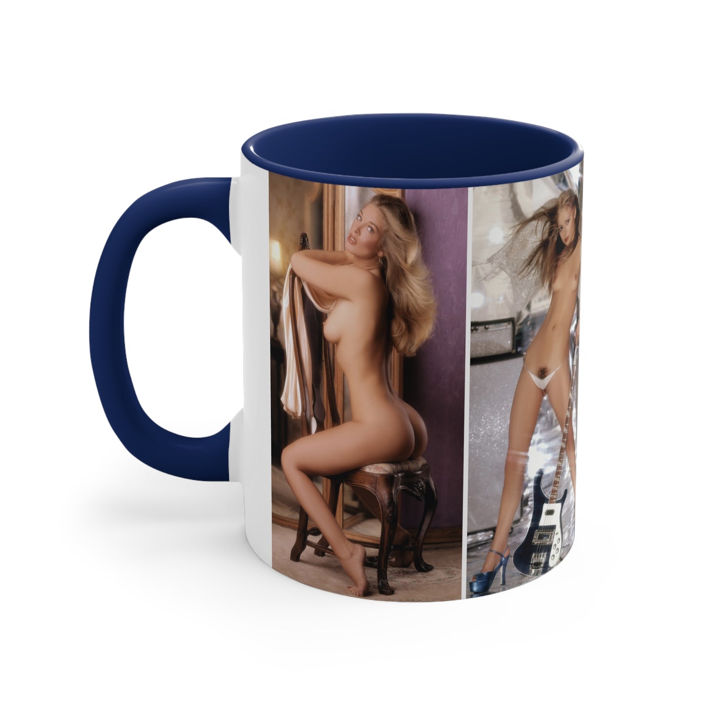 Accent Coffee Mug, 11oz Playboy Playmates 1977 January - April