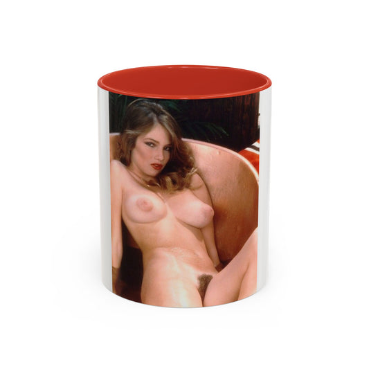 Accent Coffee Mug (11, 15oz) Retro Porn Star Traci Lords Nude