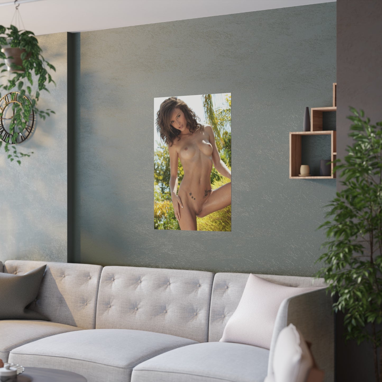 Satin Posters (210gsm) Malena Morgan Nude
