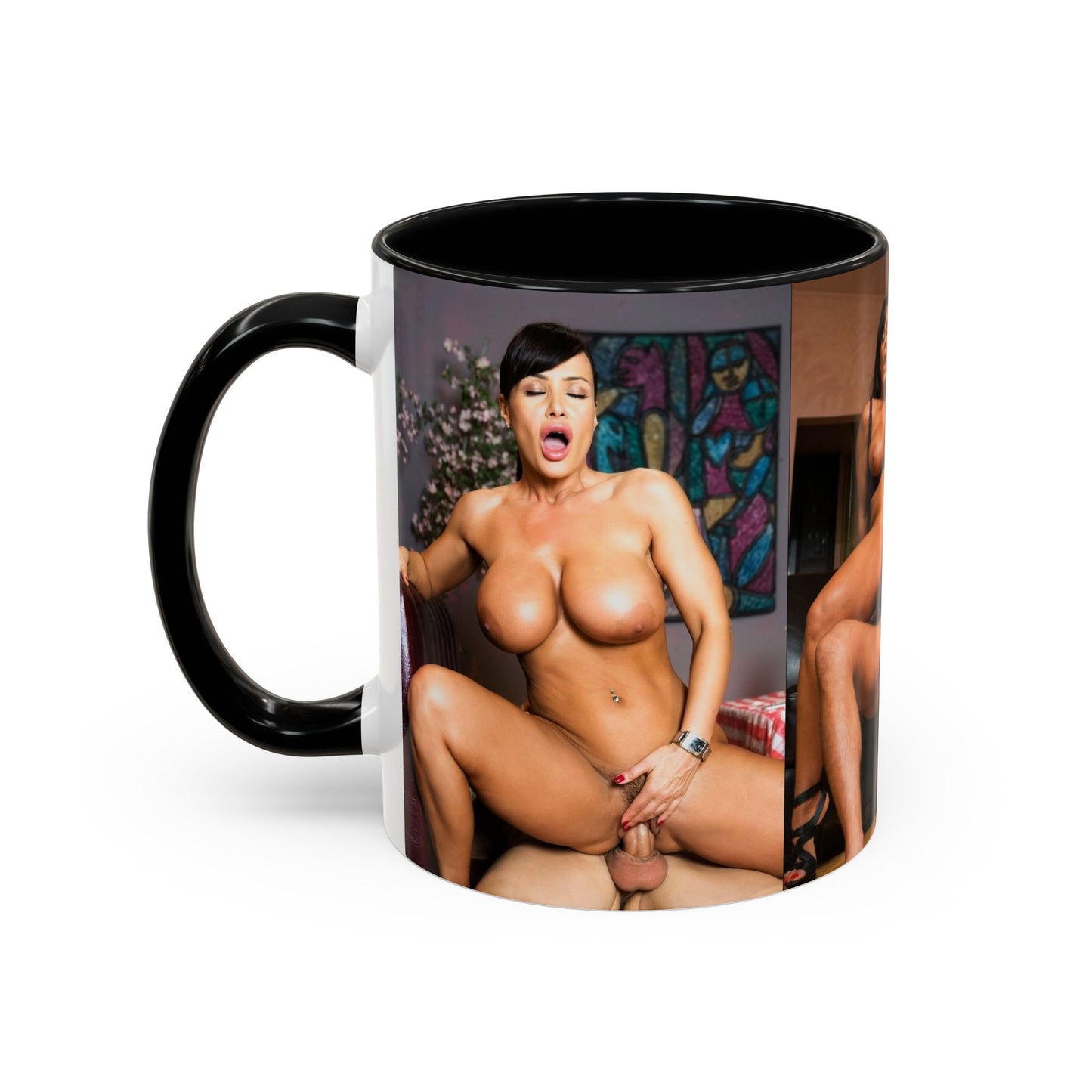 Accent Coffee Mug (11, 15oz) Porn Porno Lisa Ann Fucking