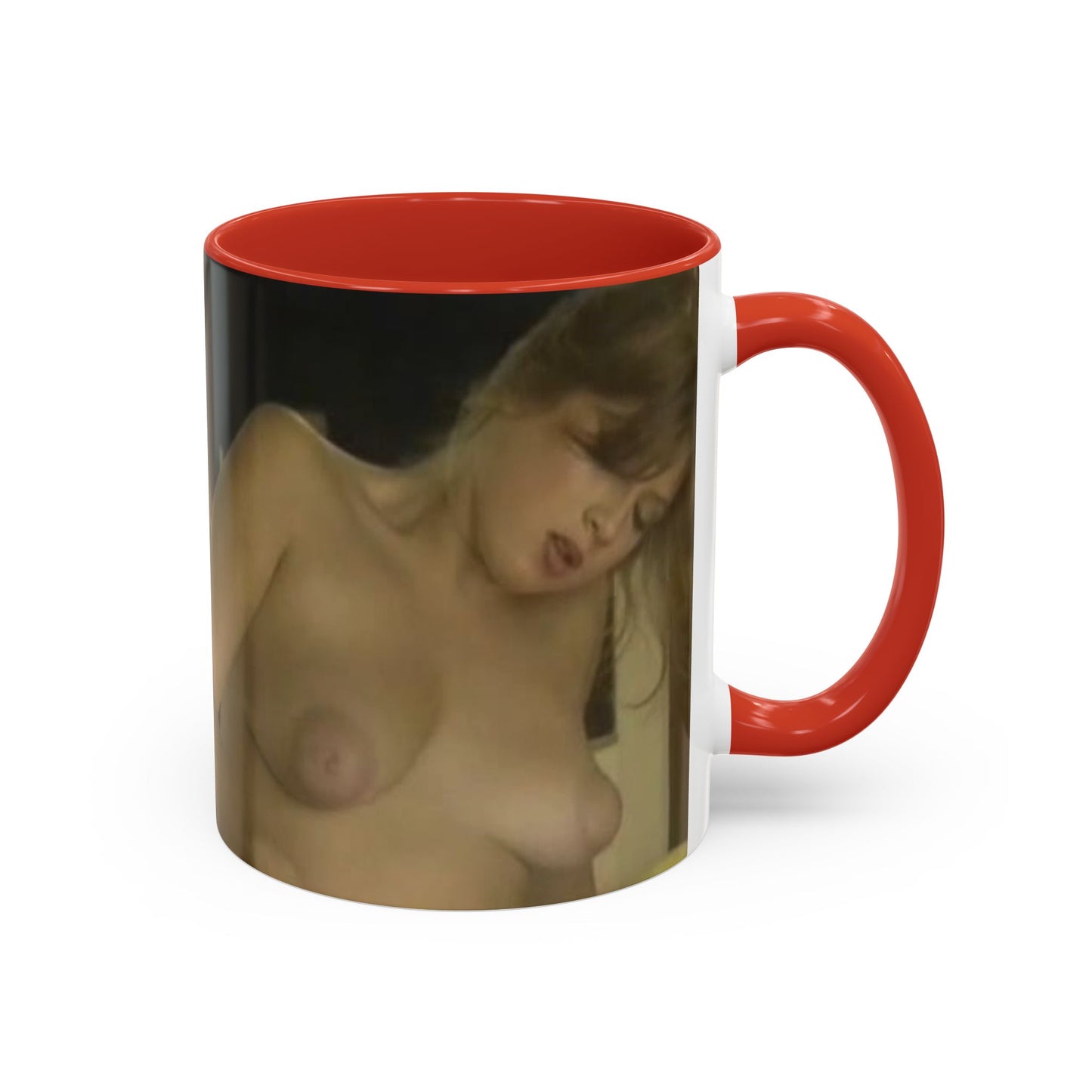 Accent Coffee Mug (11, 15oz) Traci Lords Nude Porn Retro