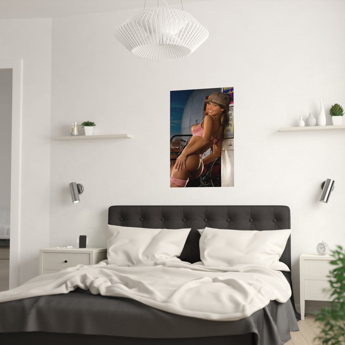 Satin Posters (210gsm) Cyber Girl Amy Landrock