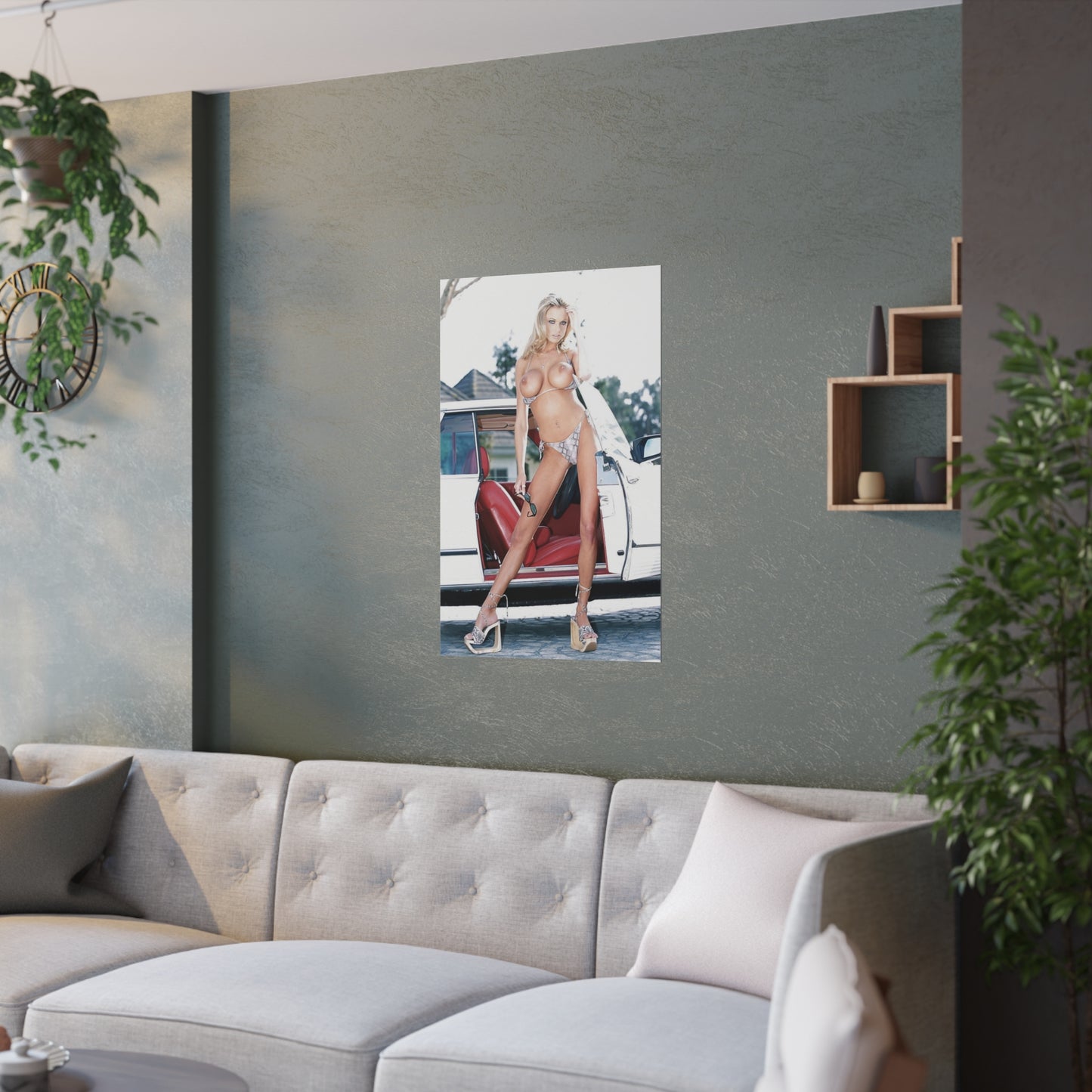 Satin Posters (210gsm) Pornstar Briana Banks Nude