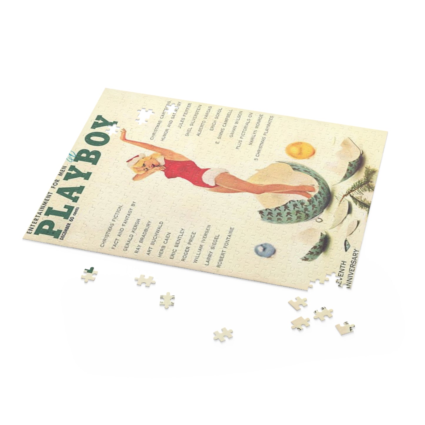 Puzzle (120, 252, 500-Piece) Playboy Cover December 1960
