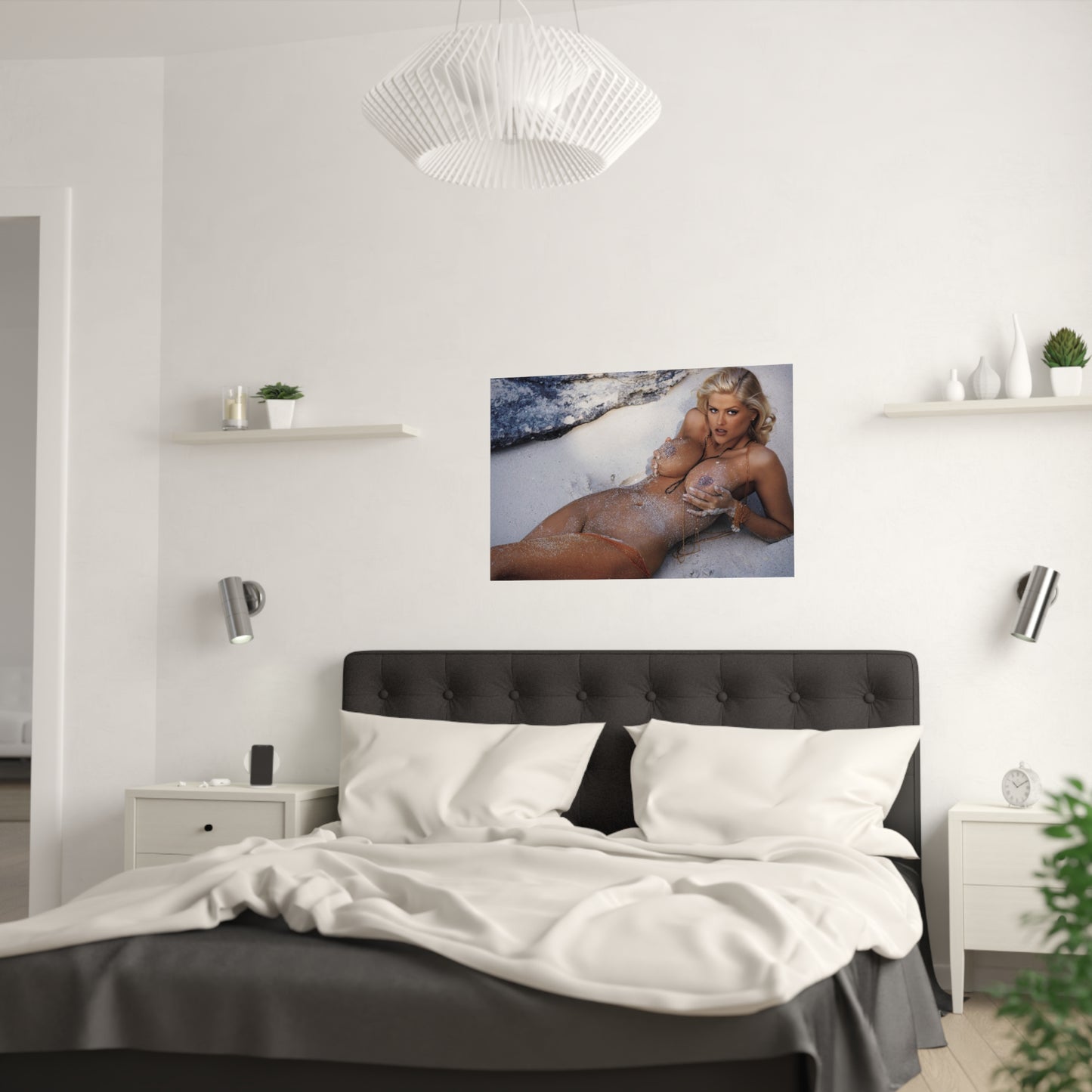 Satin Posters (210gsm) Anna Nicole Smith Nude
