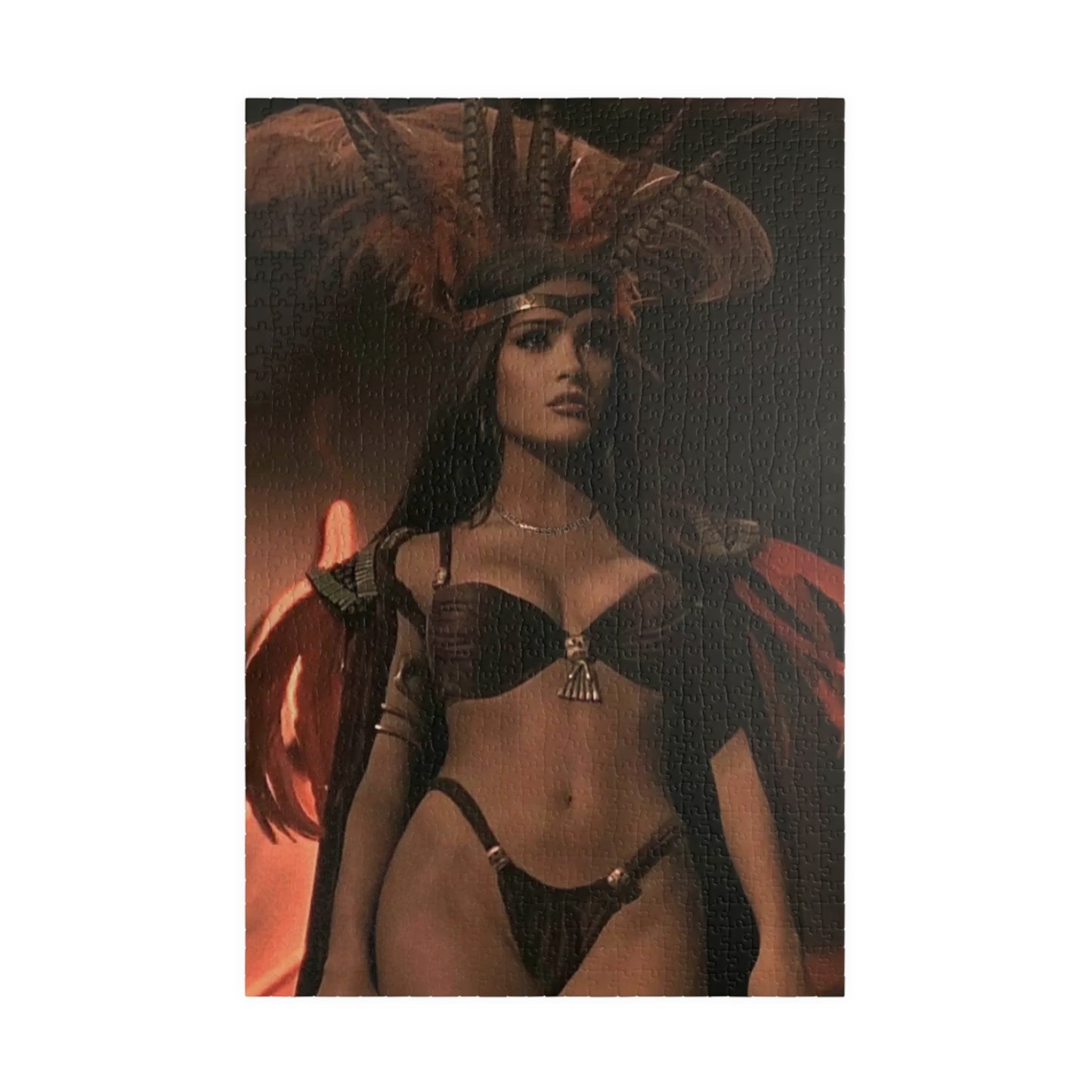 Puzzle (110, 252, 520, 1014-piece) Salma Hayek Dusk til Dawn