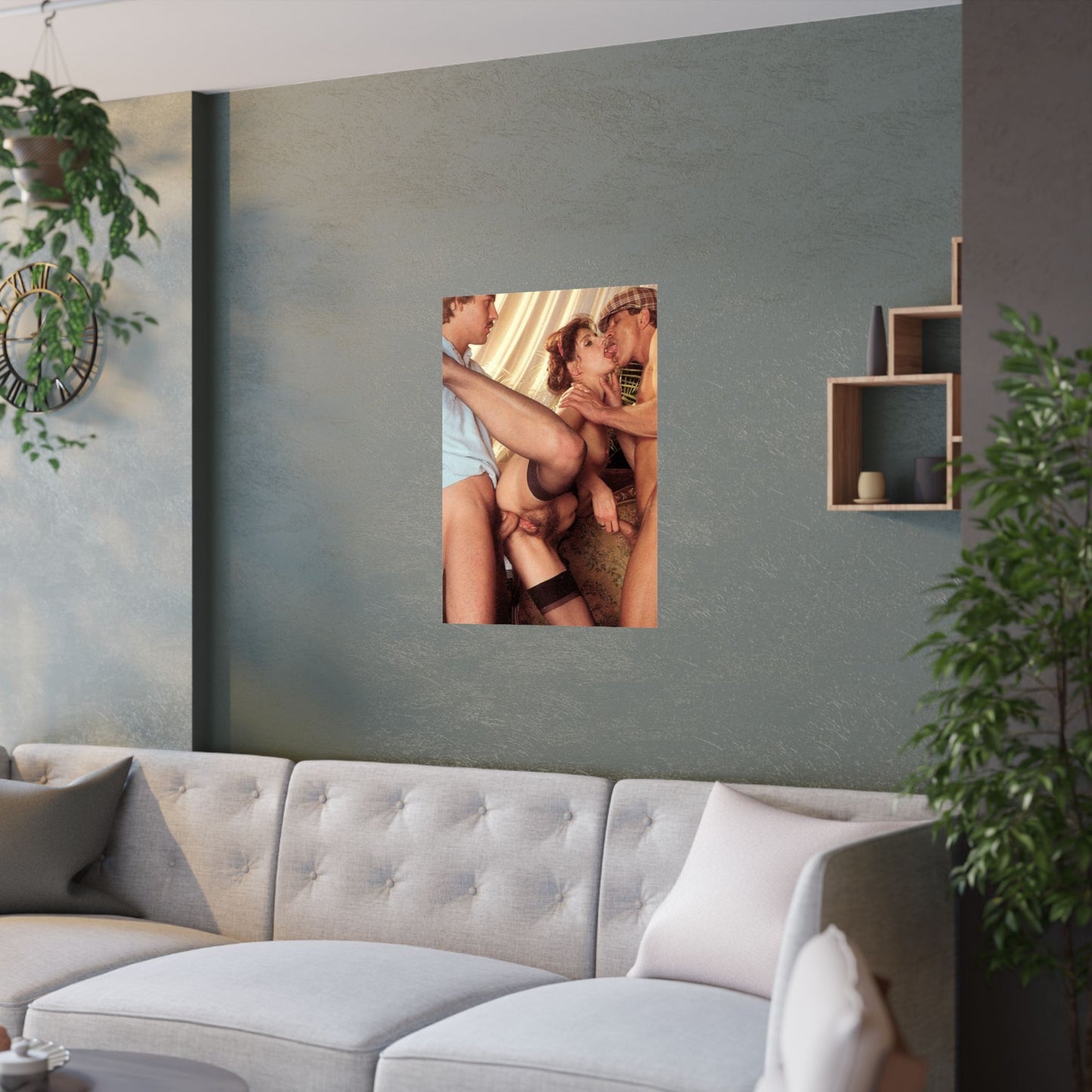 Satin Posters (210gsm) Retro Porn Scene