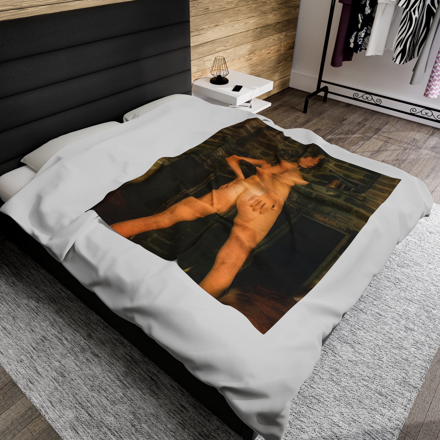 Velveteen Plush Blanket Traci Lords Nude