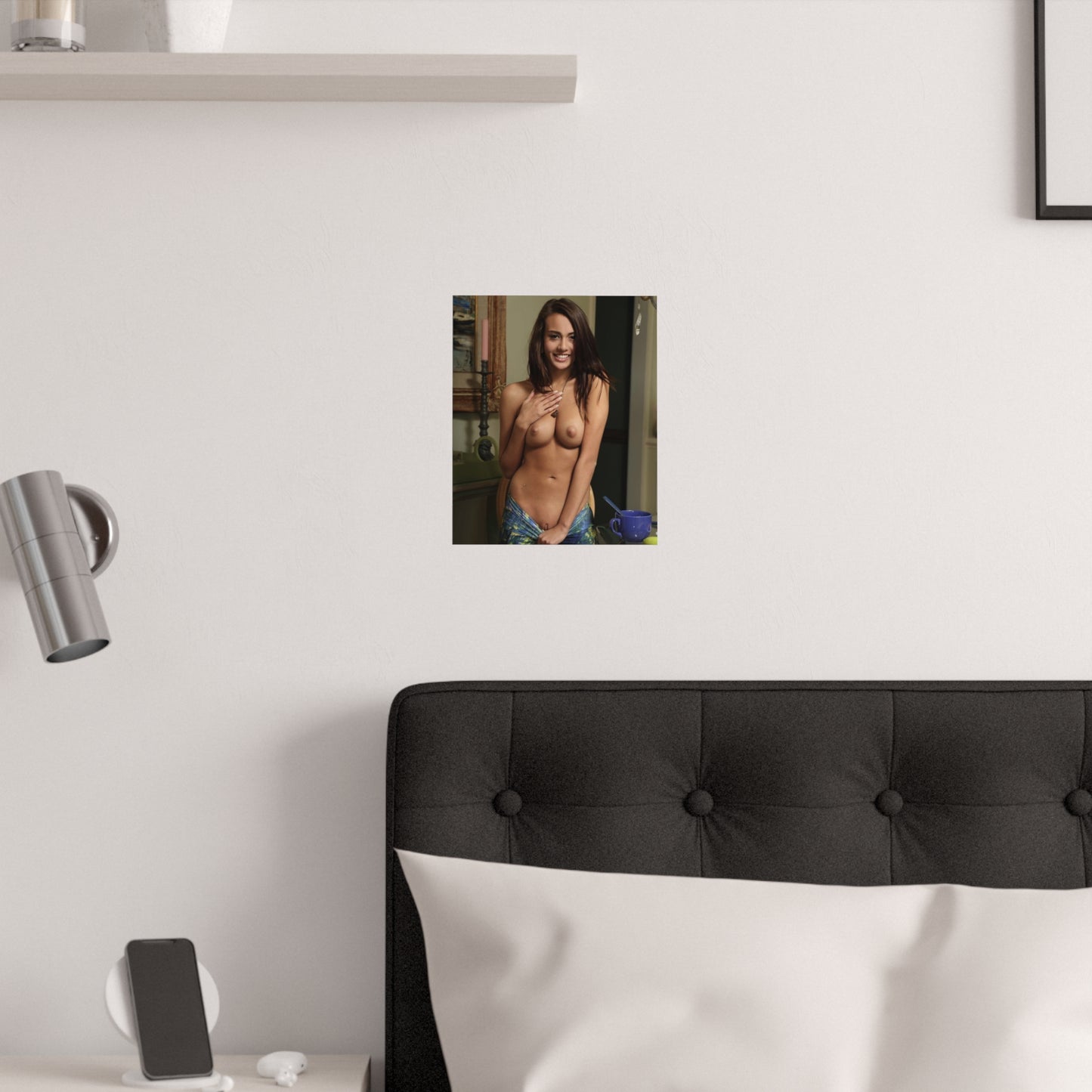 Satin Posters (210gsm) Pornstar Janice Griffith Nude
