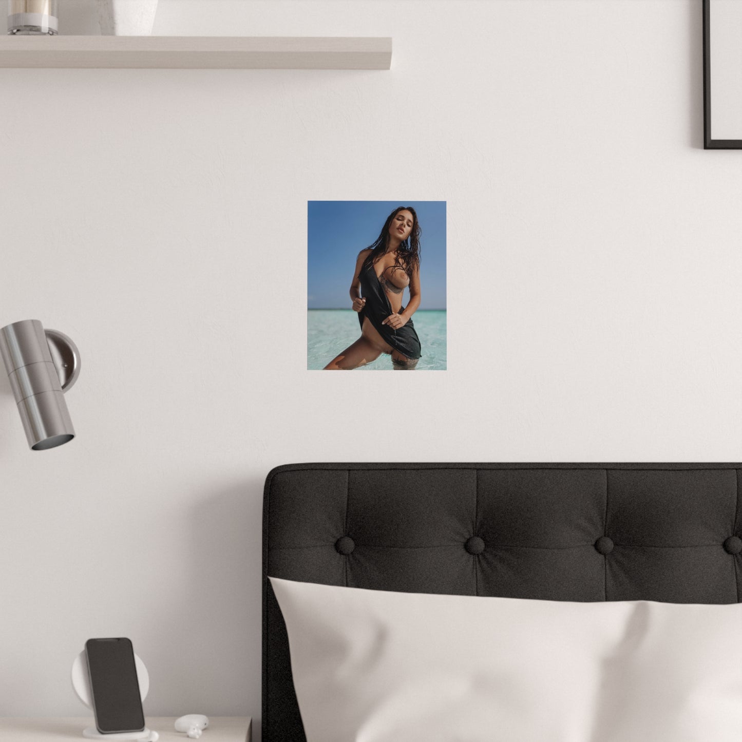 Satin Posters (210gsm) Natural Tits Liya Silver