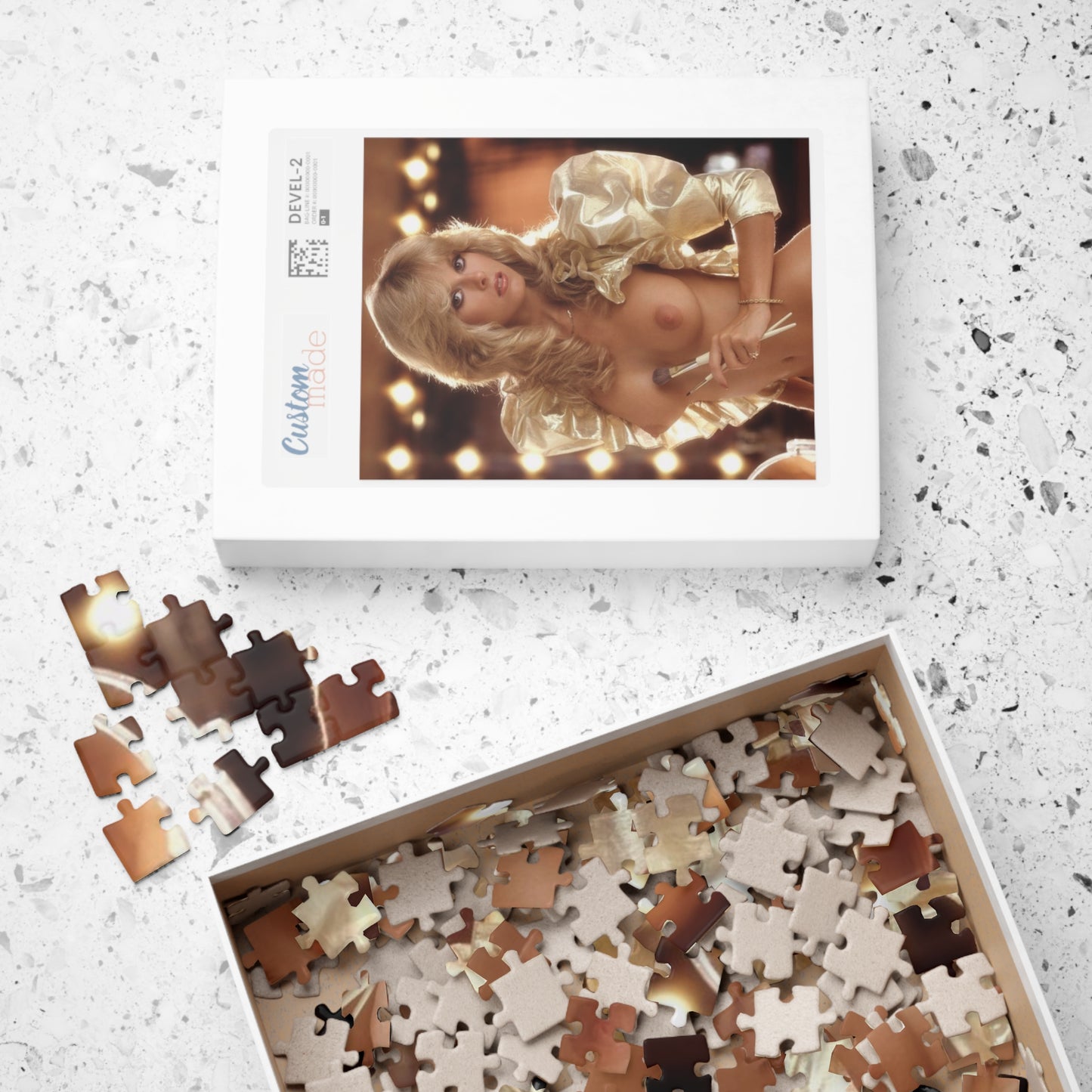 Puzzle (110, 252, 500, 1014-piece) Playboy Playmate August 1982 Cathy St. George