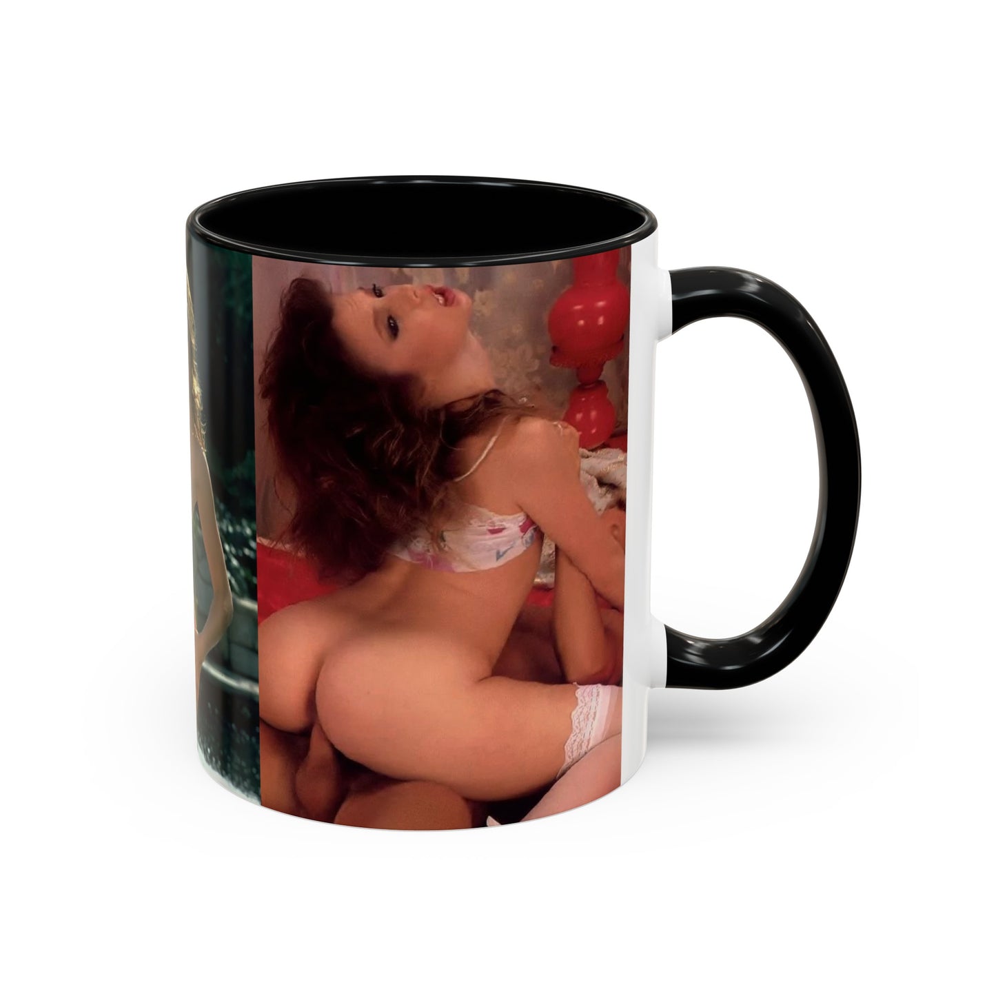 Accent Coffee Mug (11, 15oz) Traci Lords Nude Naked Retro Fuck Sex