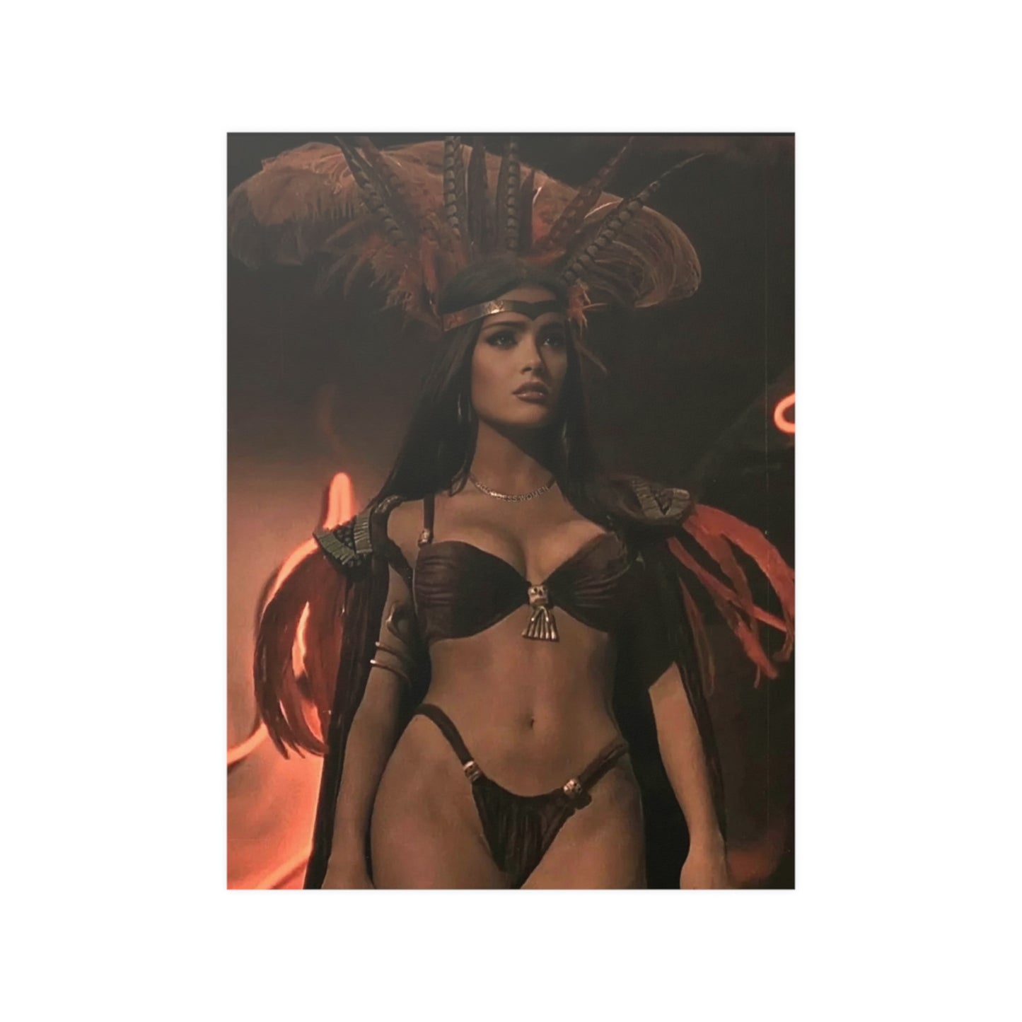 Satin Posters (210gsm) Salma Hayek Dusk til Dawn