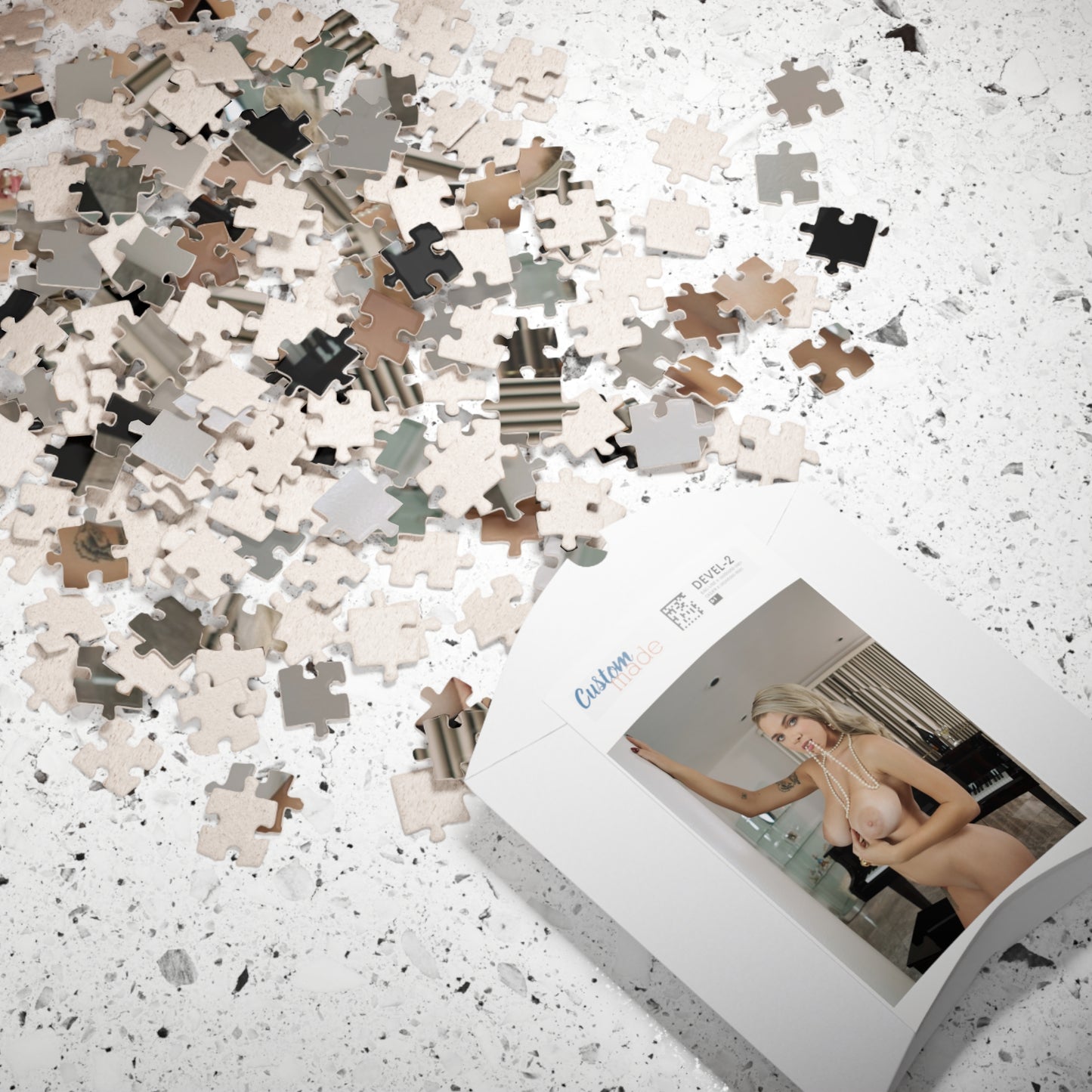 Puzzle (110, 252, 500, 1014-piece) Pet Gabbie Carter Nude #2