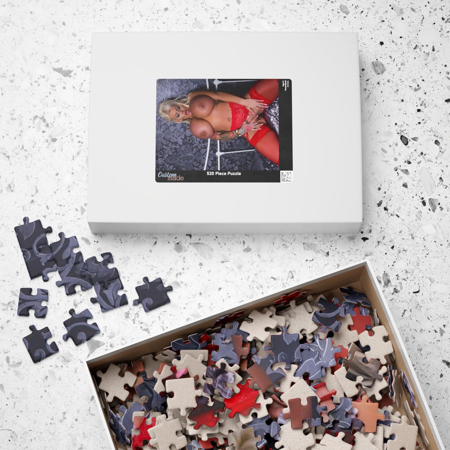 Puzzle (110, 252, 520, 1014-piece) Busty Candy Charms Nude